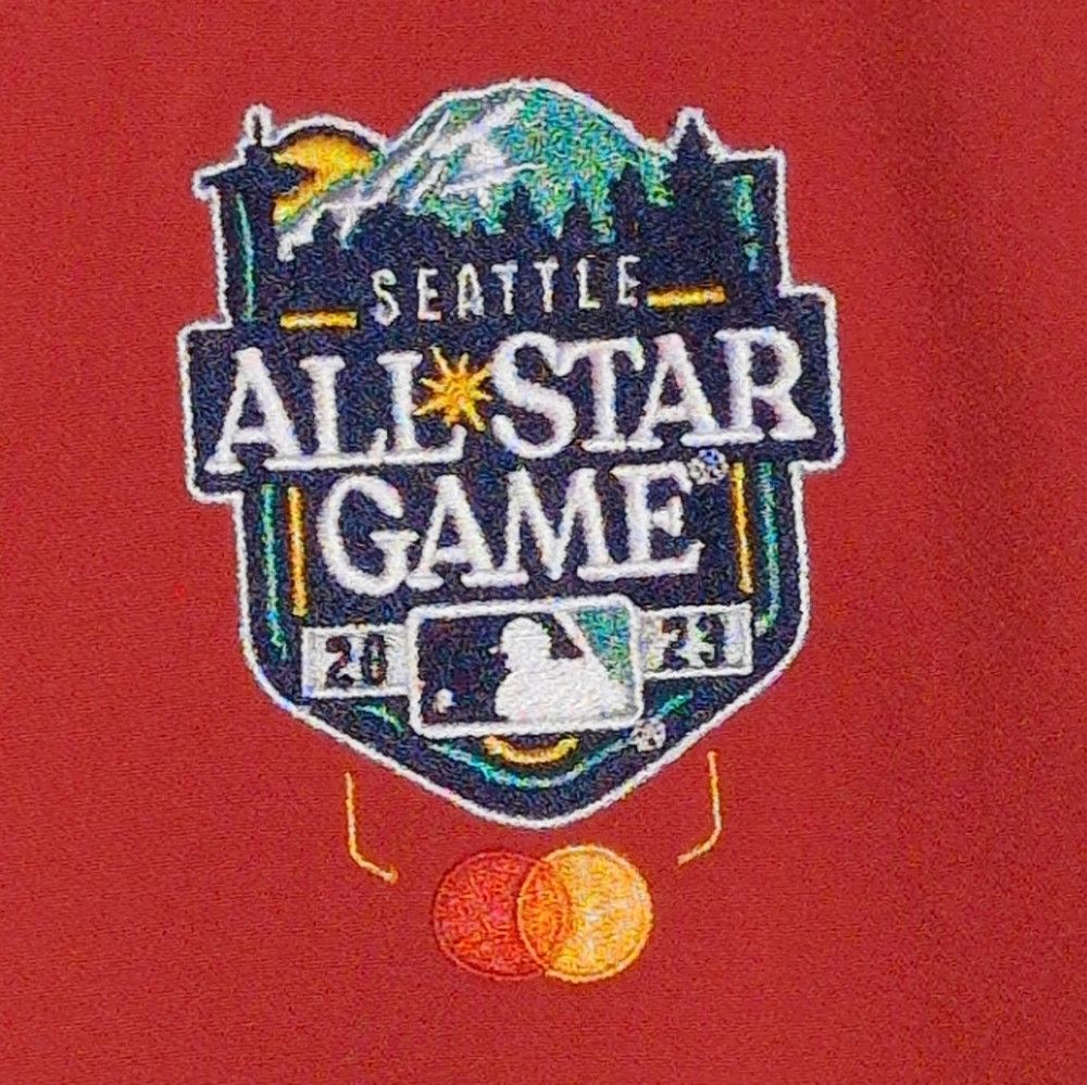 Clique MLB 2023 All Star Game Seattle XL Red Jacket with Embroider Size US XL / EU 56 / 4 - 2 Thumbnail