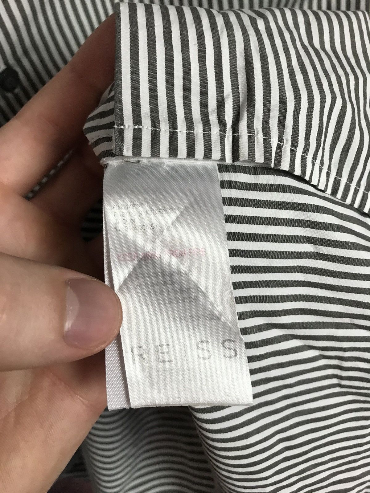 Reiss Reiss luxury streetwear shirt Size US L / EU 52-54 / 3 - 5 Thumbnail