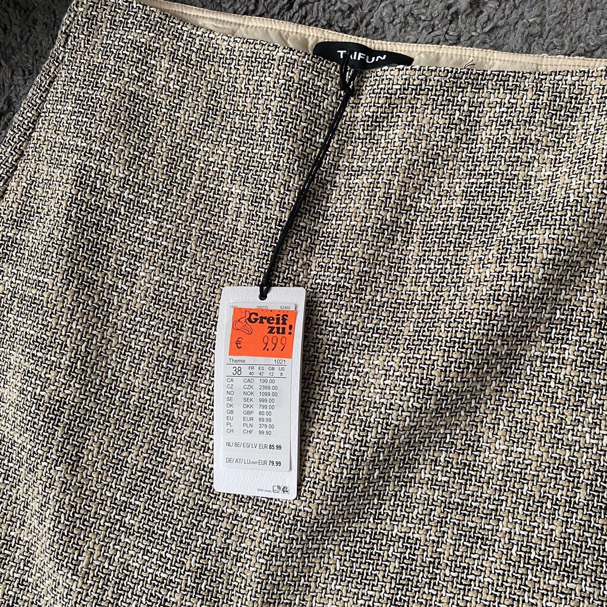 Isabel Marant Etoile New midi skirts Taifun beige 8 US Size 30" / US 8 / IT 44 - 2 Thumbnail