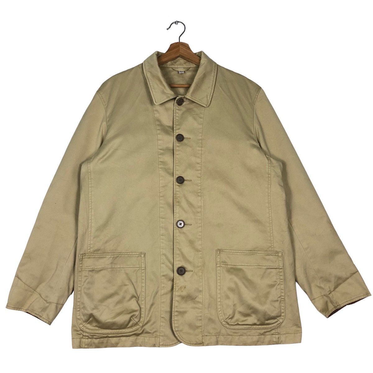 Japanese Brand 🔥90’s Vintage Chore Work Jacket Uniqlo Issey Miyake Japan Size US L / EU 52-54 / 3 - 1 Thumbnail