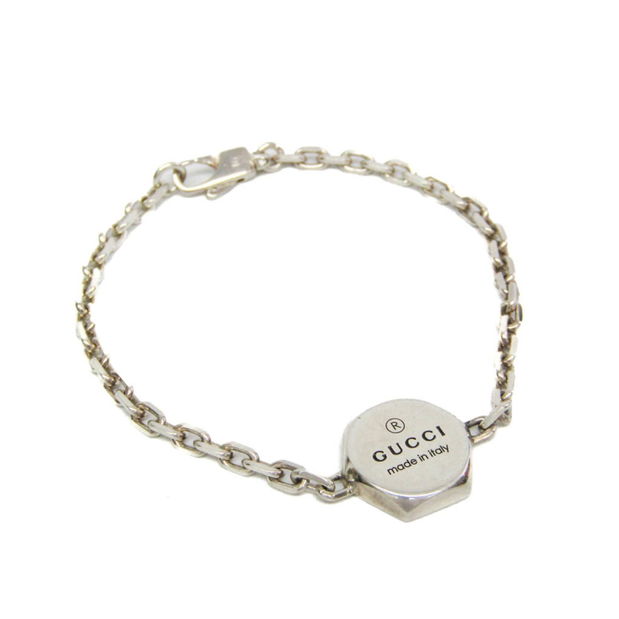 Gucci Gucci Hexagon Silver Charm Bracelet Silver Size ONE SIZE - 1 Thumbnail