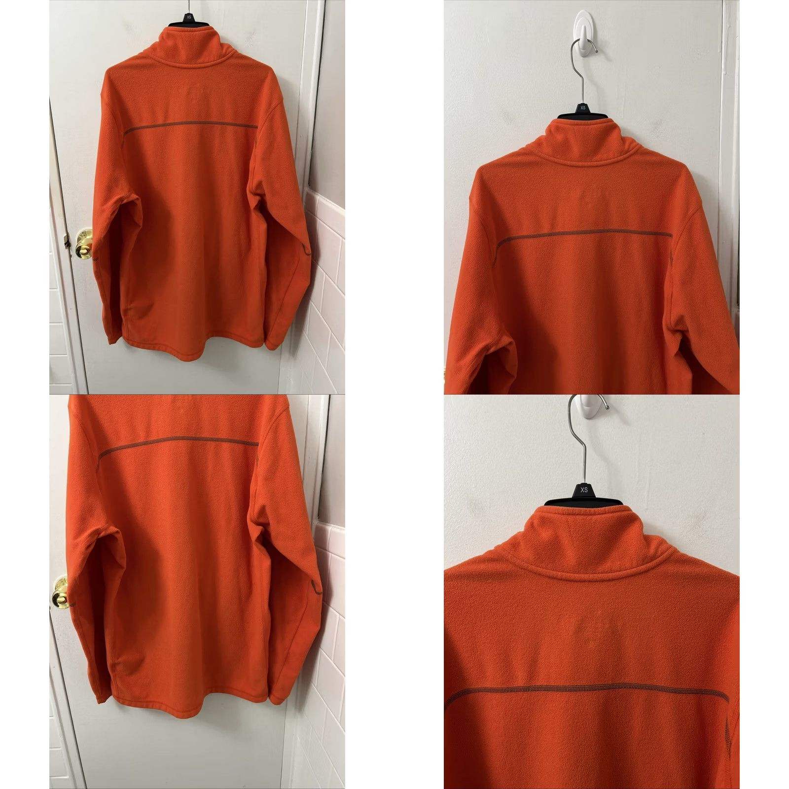 Nike Nike Track Jacket Mens L Orange Therma Fit Zip Fleece Pullover Pockets Size US L / EU 52-54 / 3 - 8 Thumbnail