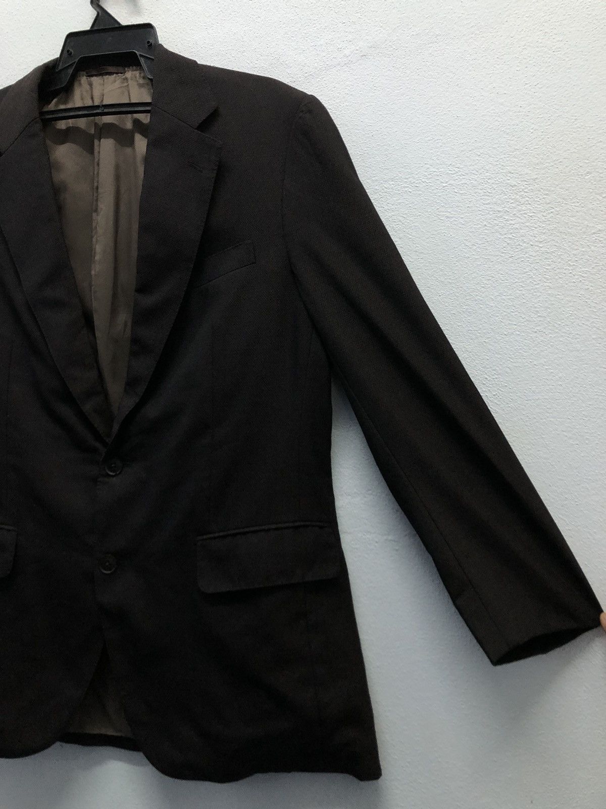 Burberry Burberry London Super 100’s Wool Blazer Made in Japan Size US L / EU 52-54 / 3 - 3 Thumbnail