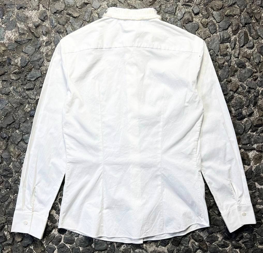 Jil Sander Jil Sander - Frill Shirt Size S / US 4 / IT 40 - 6 Thumbnail
