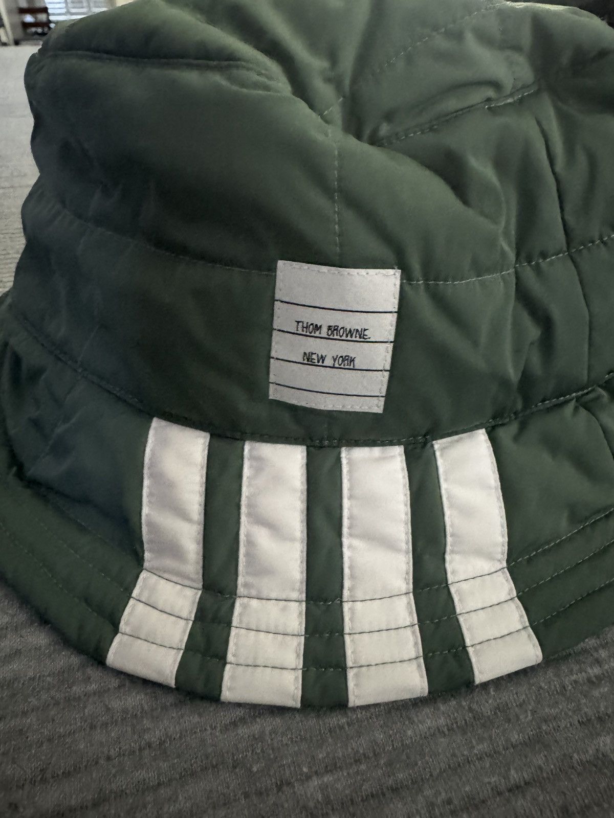 Thom Browne Thom Browne Quilted Bucket Hat size L NWOT Size ONE SIZE - 1 Thumbnail