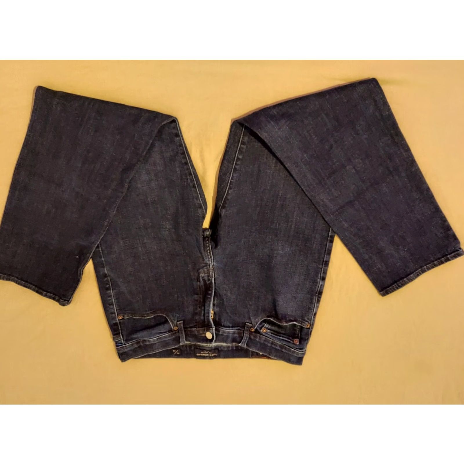 Lucky Brand Lucky Brand Jeans Mens 34x32 Athletic Slim Straight Denim Stretch Blue Best Quality Pants Size US 34 / EU 50 - 4 Thumbnail