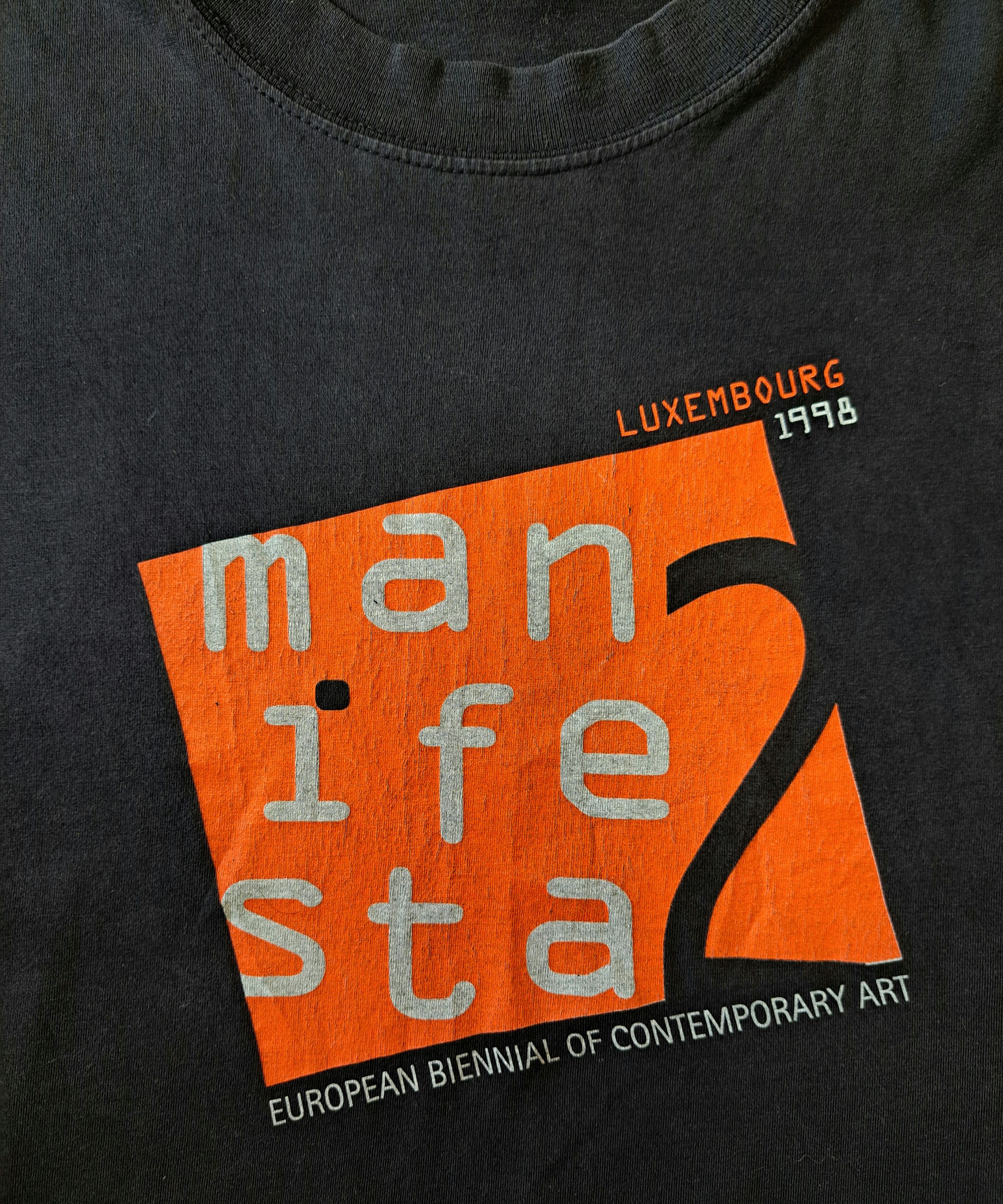 Vintage Vintage tee Luxembourg 1998 Size US L / EU 52-54 / 3 - 2 Thumbnail