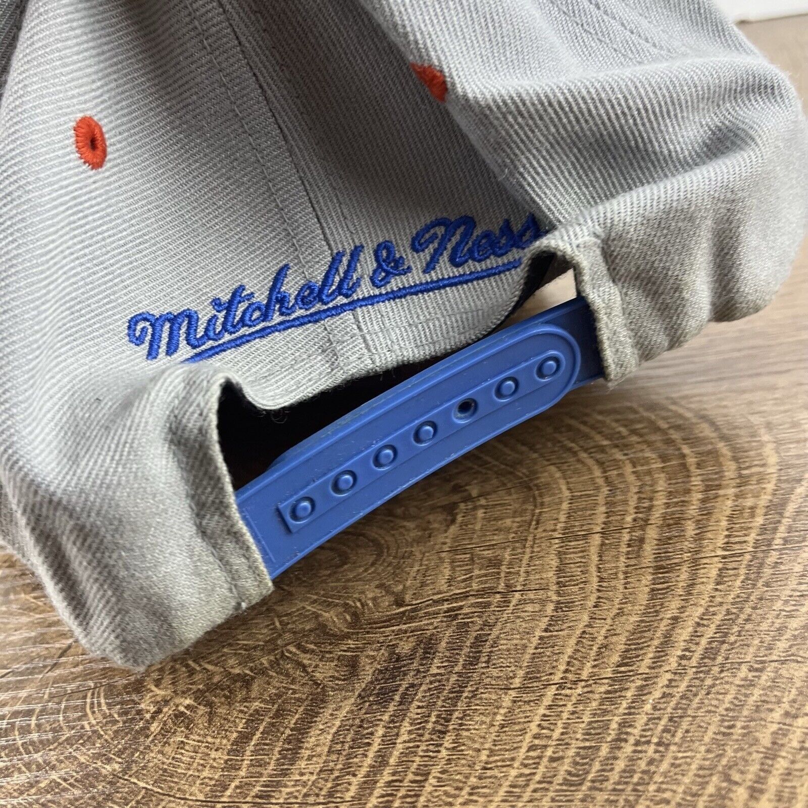 Mitchell & Ness Oklahoma City Thunder Hat Mitchell & Ness Snapback Gray Hat Size ONE SIZE - 13 Thumbnail