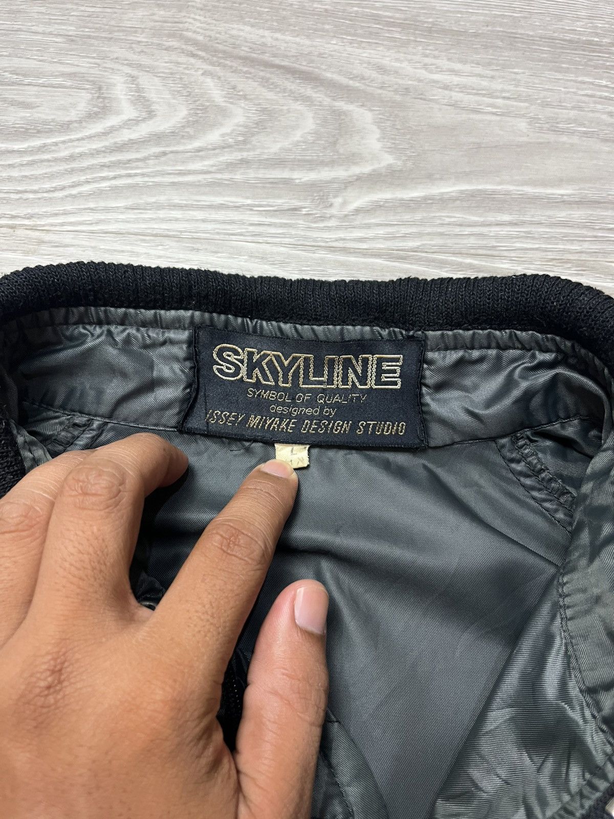 Issey Miyake 80’s Issey Miyake X nissan “ Skyline “ Bomber Jacket Size US L / EU 52-54 / 3 - 4 Thumbnail