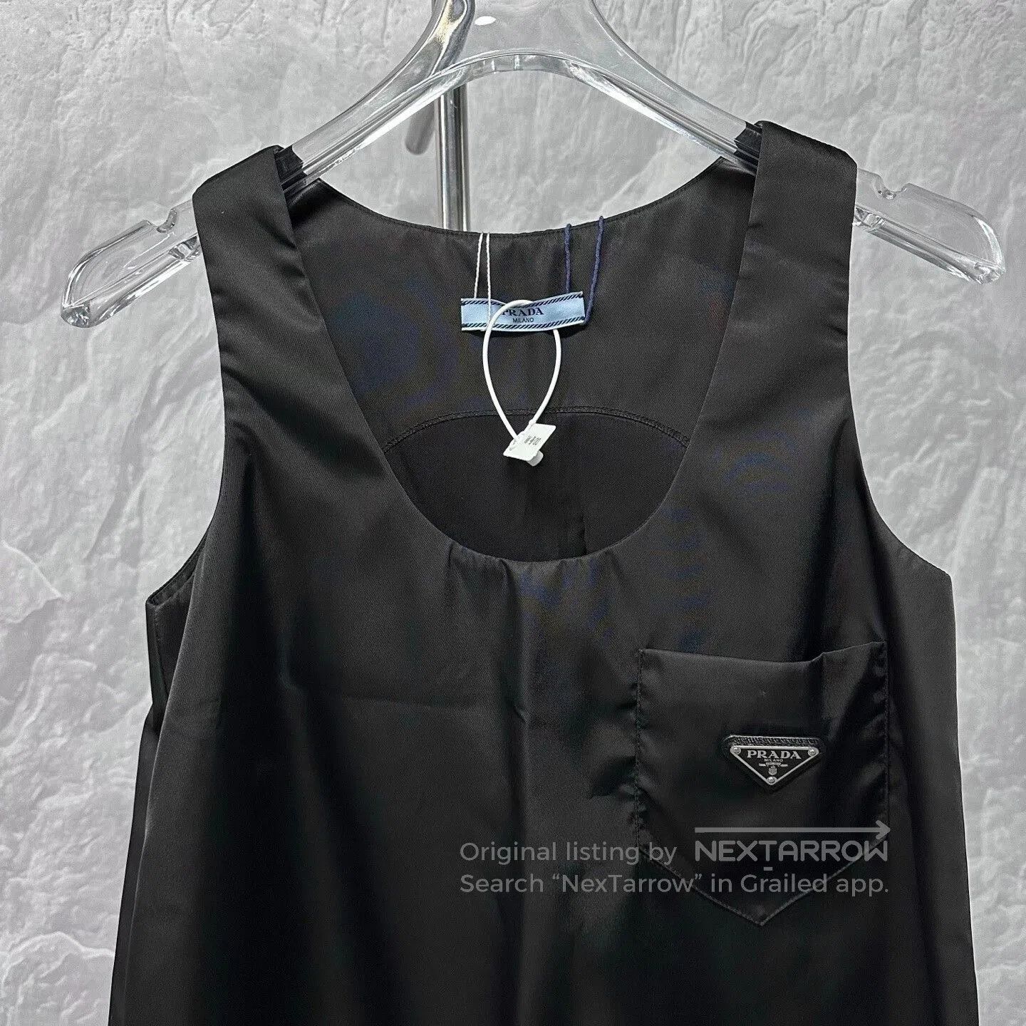 Prada prada metallic triangle pocket sleeveless top. Size S / US 4 / IT 40 - 2 Thumbnail
