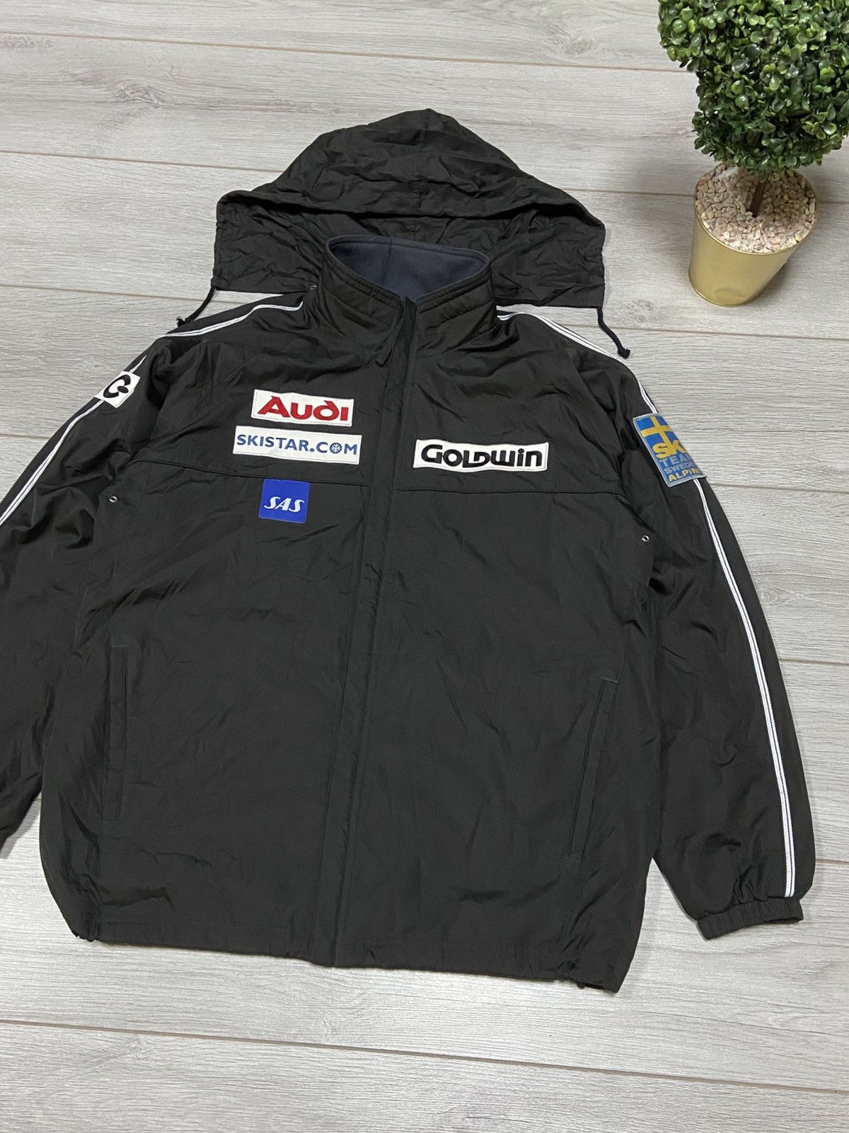 Goldwin Audi goldwin vintahe zip racing jacket Size US XL / EU 56 / 4 - 2 Thumbnail
