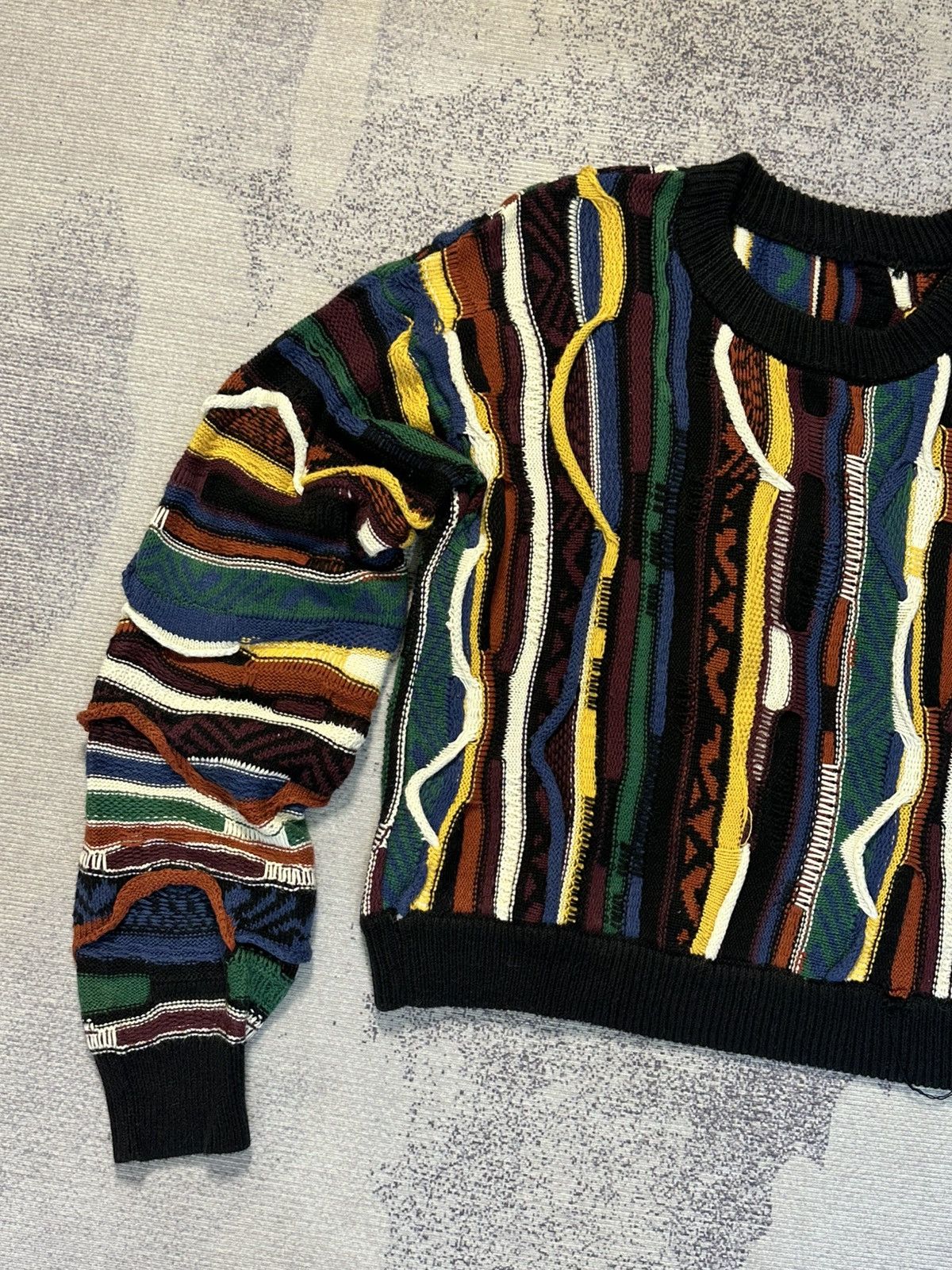 Missoni Vintage 3D Knitwear Like Coogi Style Size M / US 6-8 / IT 42-44 - 3 Thumbnail
