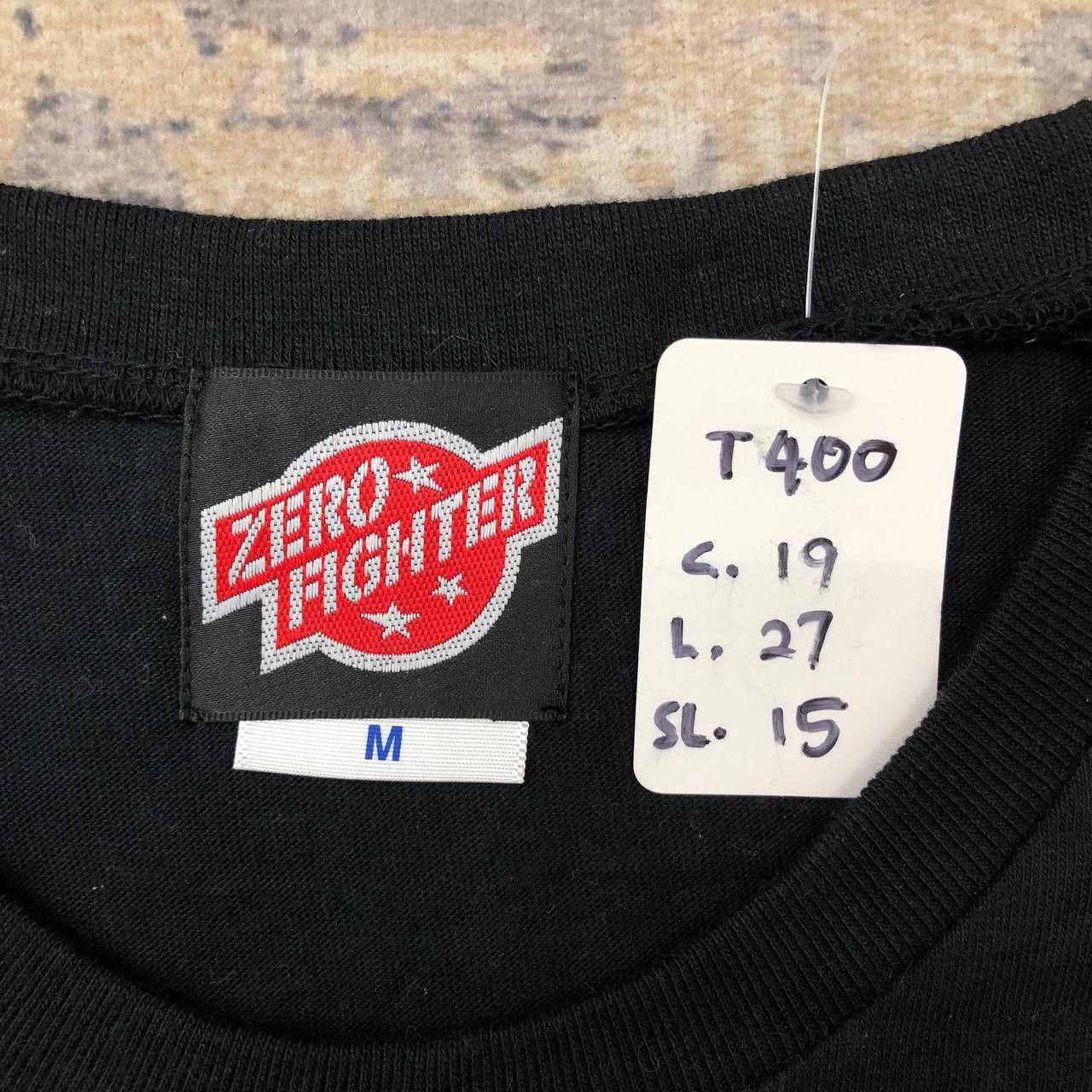 Japanese Brand T400 JAPAN ZERO FIGHTER SUKAJAN YAKUZA TATTOO TEE Size US M / EU 48-50 / 2 - 6 Thumbnail