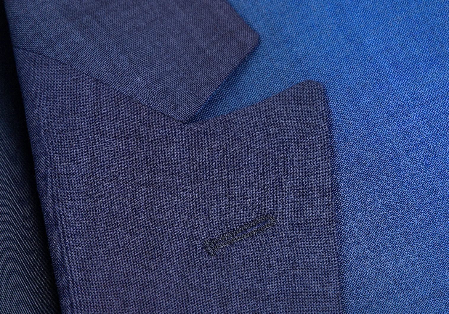 Issey Miyake Wool Gradient 1-Button Jacket in Blue Size 4 Size US XL / EU 56 / 4 - 5 Thumbnail