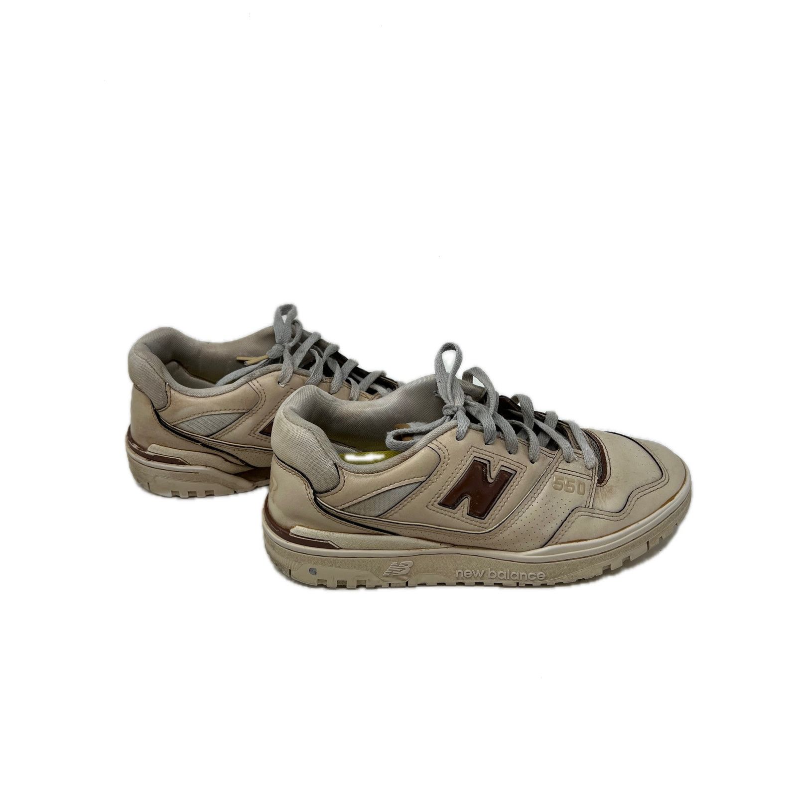 New Balance New Balance BB550 Leather Beige Sneakers Mens 10.5 Size US 10.5 / EU 43-44 - 3 Thumbnail