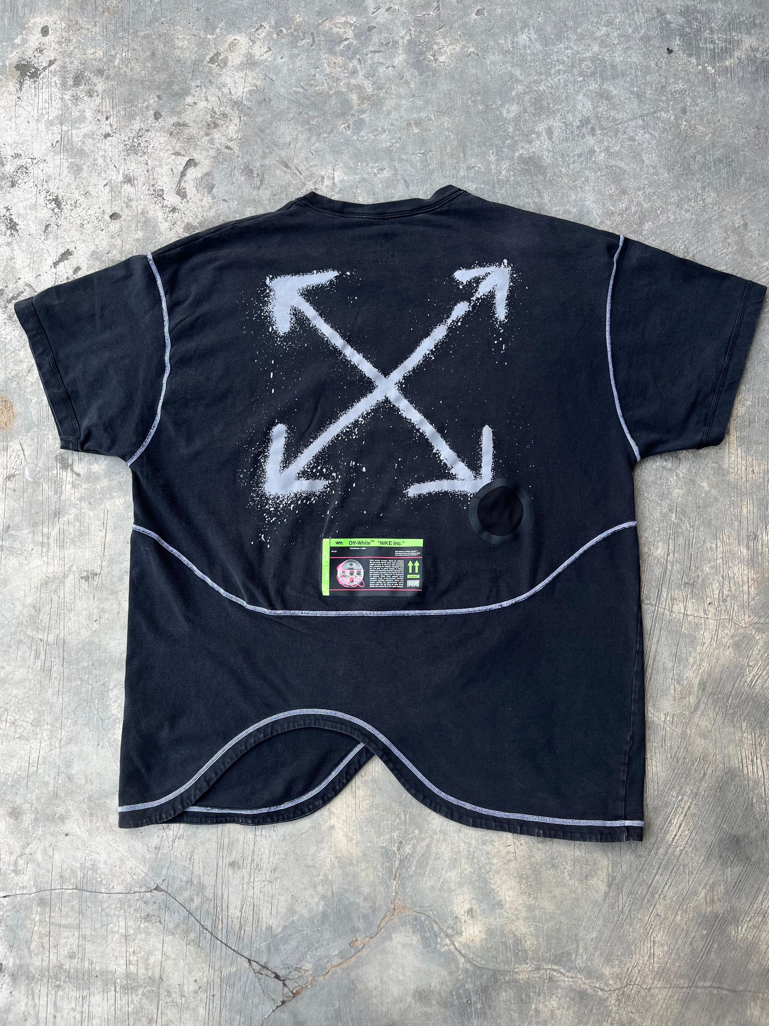 Nike x Off-White NRG ティーシャツ Black - Asia TEST Nike × Off-White Nike x Off White NRG Tshirt Black | Grailed