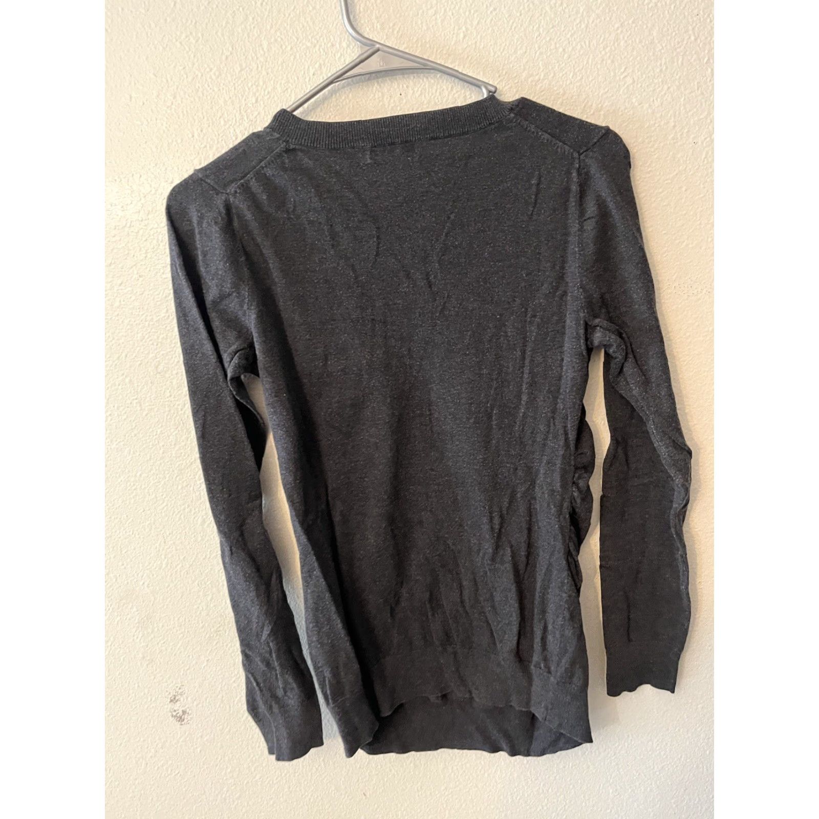 Gap VINTAGE Gap Maternity Pullover Sweater Womens Size S Gray Long Sleeve Silk Casual Size S / US 4 / IT 40 - 3 Thumbnail
