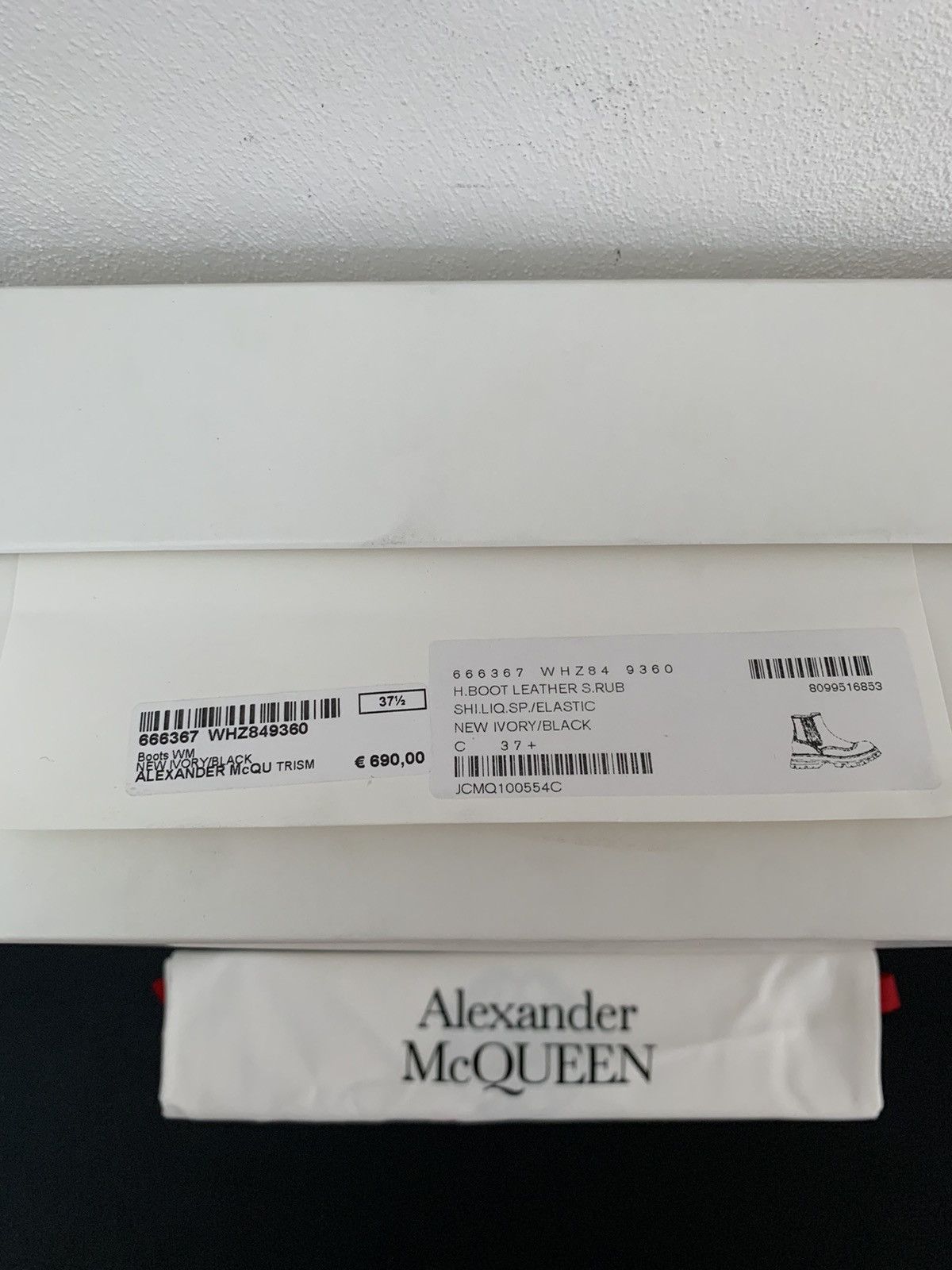 Alexander McQueen Alexander McQueen Leather Boots Size US 7.5 / IT 37.5 - 2 Thumbnail