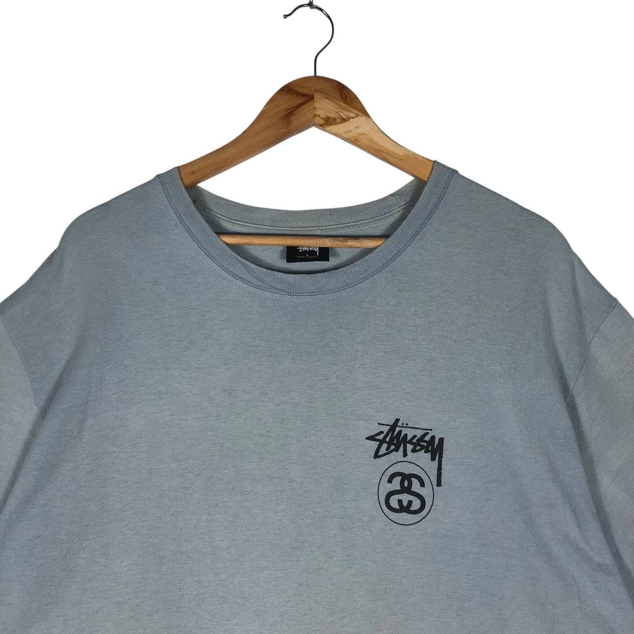 Stussy Vintage Stussy Stock Link Tee Pigment Dyed T-Shirt Size US L / EU 52-54 / 3 - 2 Thumbnail