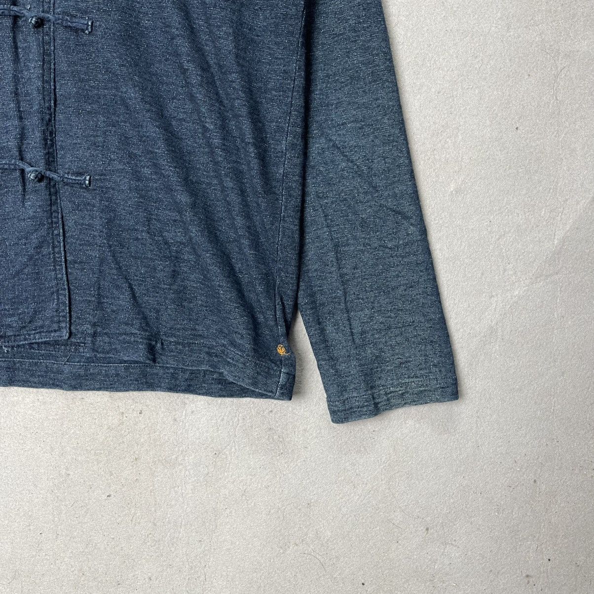 45rpm Vintage 2000s 45RPM Indigo Frog Button Shirt Jacket Size US M / EU 48-50 / 2 - 4 Thumbnail