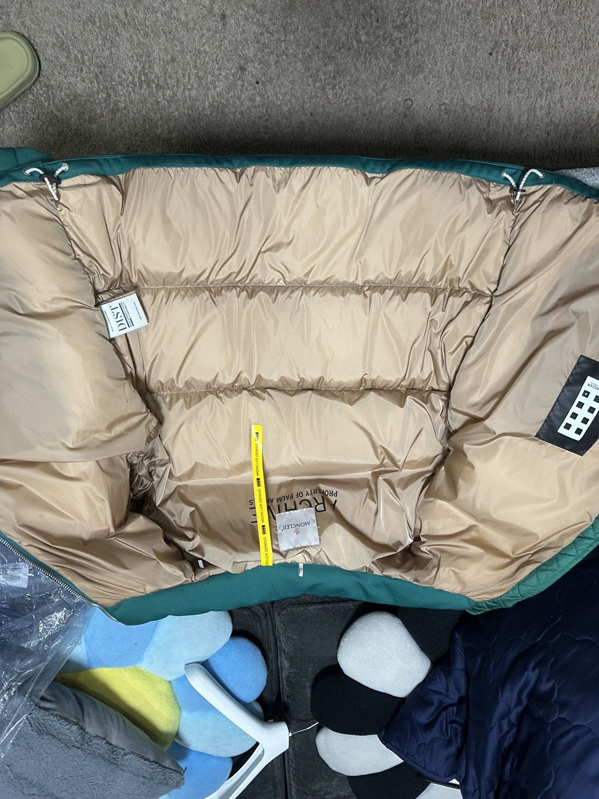 Moncler × Palm Angels Moncler X Palm Angels Rodman Puffer Jacket Green Size 3 Size US M / EU 48-50 / 2 - 7 Thumbnail