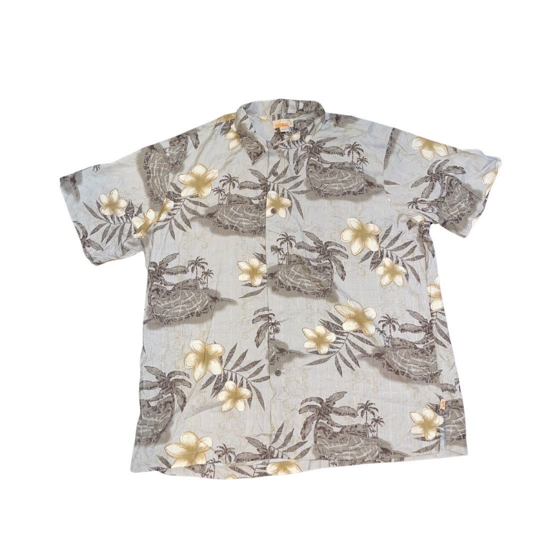 Sideout Hawaiian Tropical Button Short Sleeve Shirt Palms XL Beach Size US XL / EU 56 / 4 - 1 Thumbnail