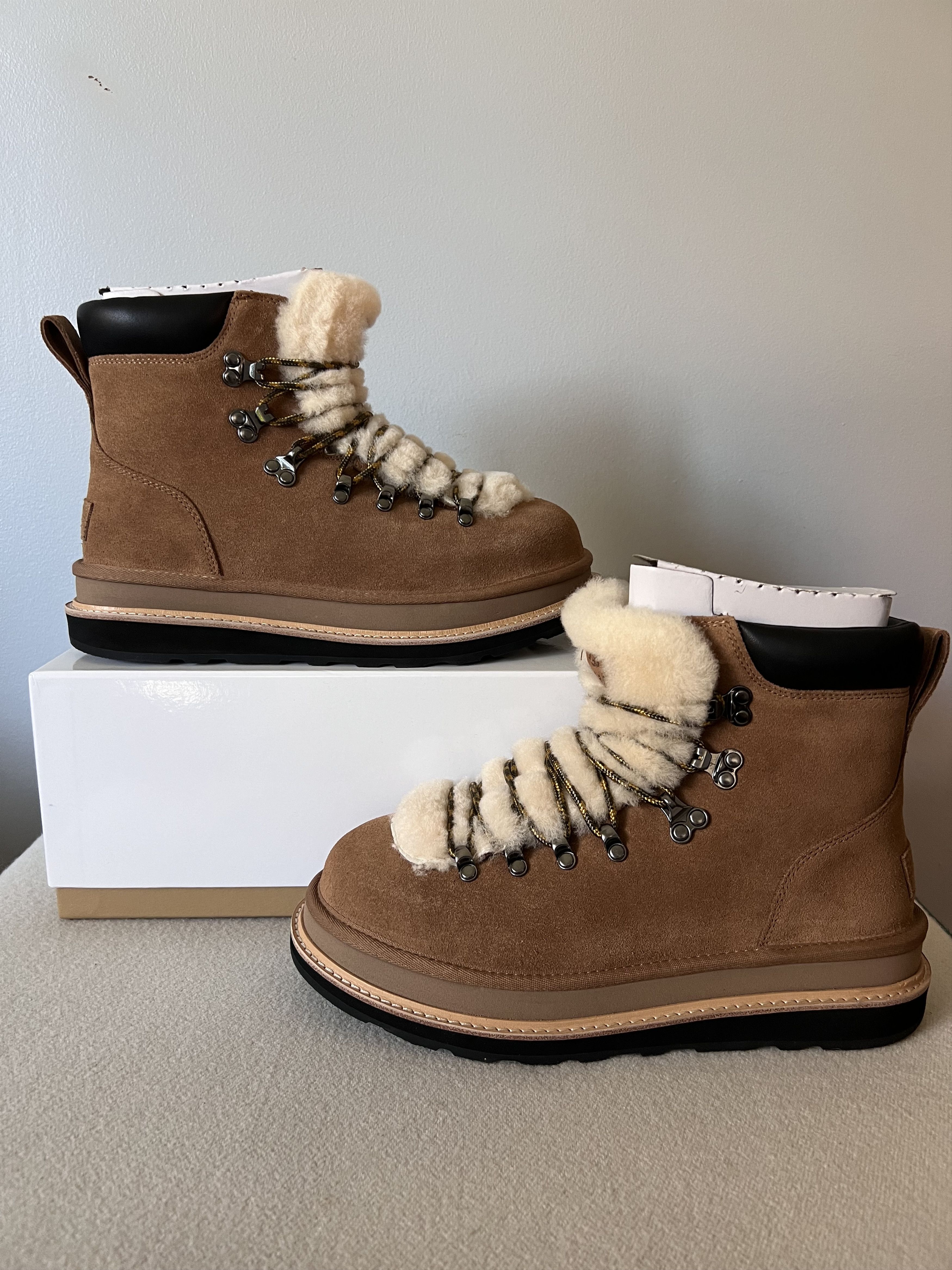 Sacai × Ugg Sacai UGG Hiker Boots in Chestnut Brown Size US 9 / EU 42 - 2 Thumbnail