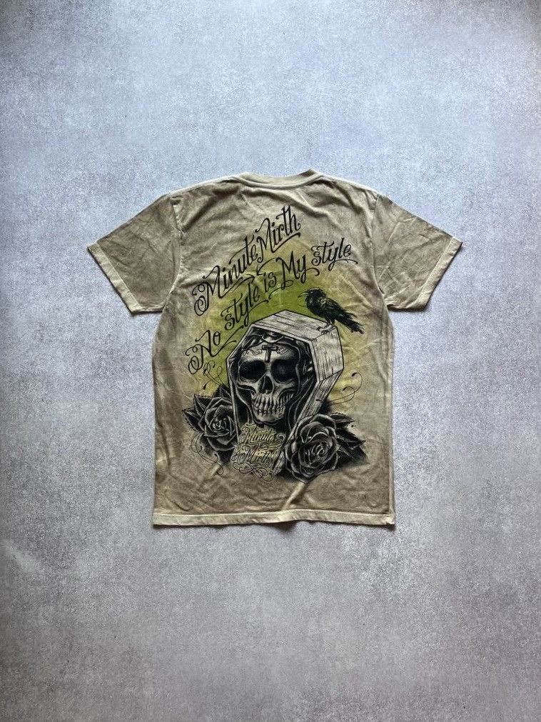 Vintage Vintage Minute Mirth Slull Y2K Boxy T-shirt Y2K L Size US L / EU 52-54 / 3 - 2 Thumbnail