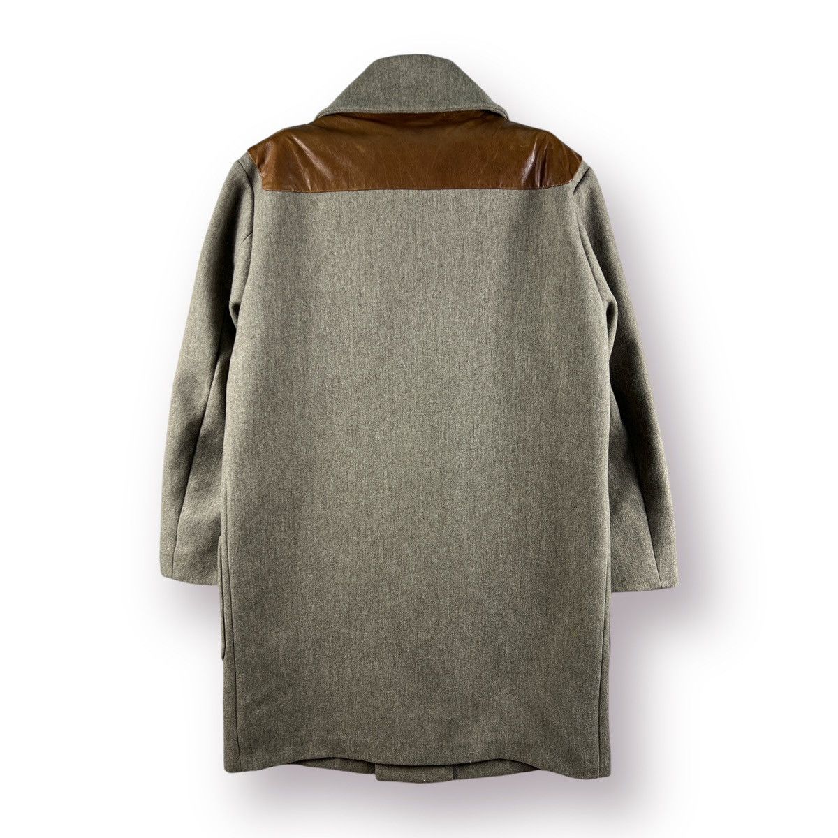 Paul Smith 🔥Super Private Collection🔥 Duffle Coat w/ Leather Part Size US M / EU 48-50 / 2 - 15 Thumbnail