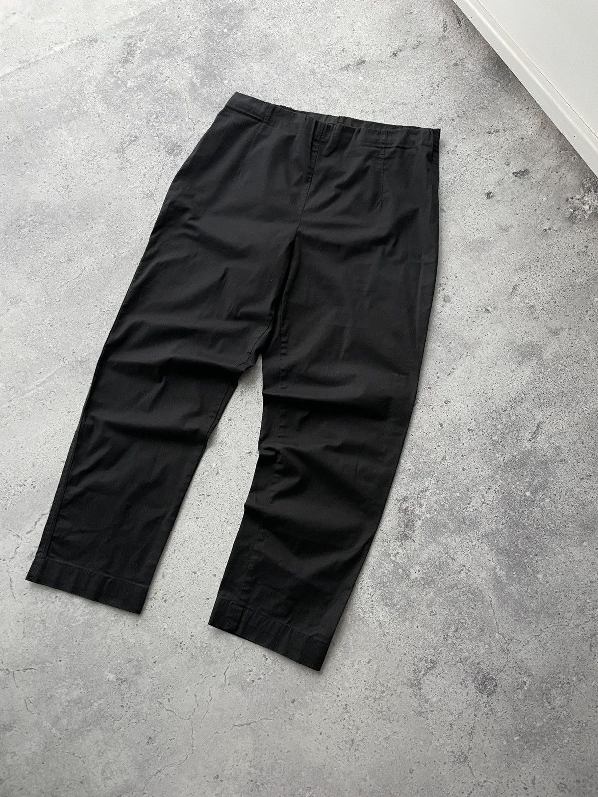 Rundholz Rundholz Avant Garde Black Label Pants Wide Casual Trousers Size 28" / US 6 / IT 42 - 2 Thumbnail