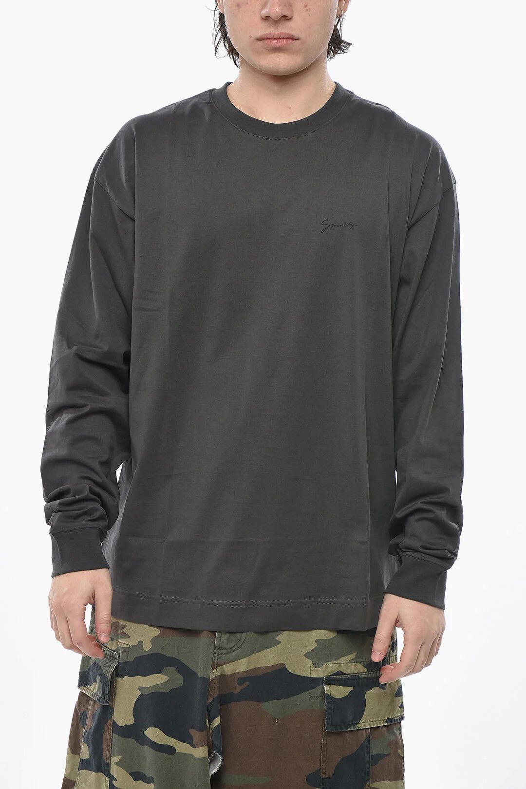 Givenchy og1mm0326 Crewneck T-Shirt in Grey Size US L / EU 52-54 / 3 - 1 Thumbnail