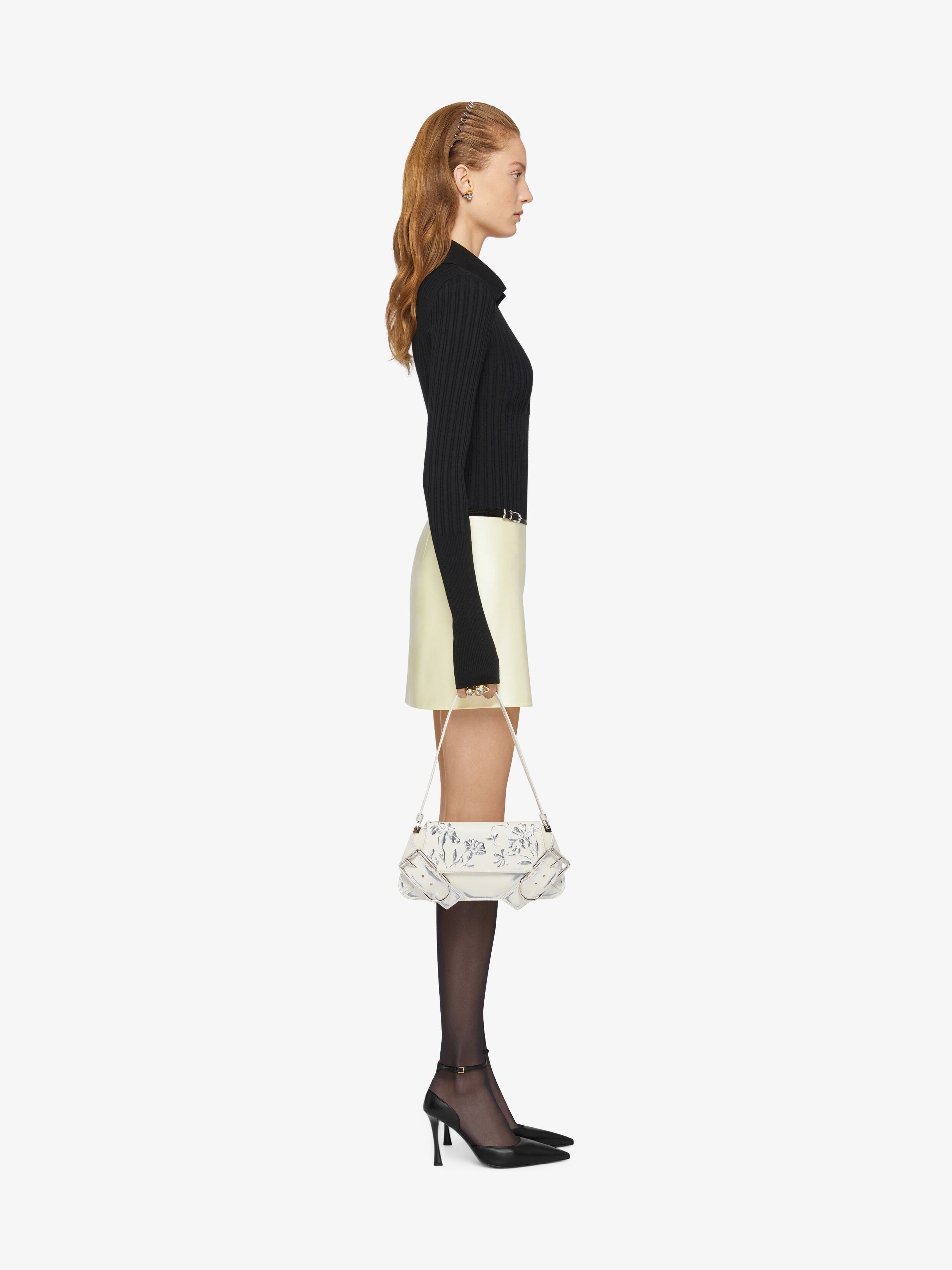 Givenchy o1srvl11e0725 Polo Sweater in Wool in Black Size XS / US 0-2 / IT 36-38 - 4 Thumbnail