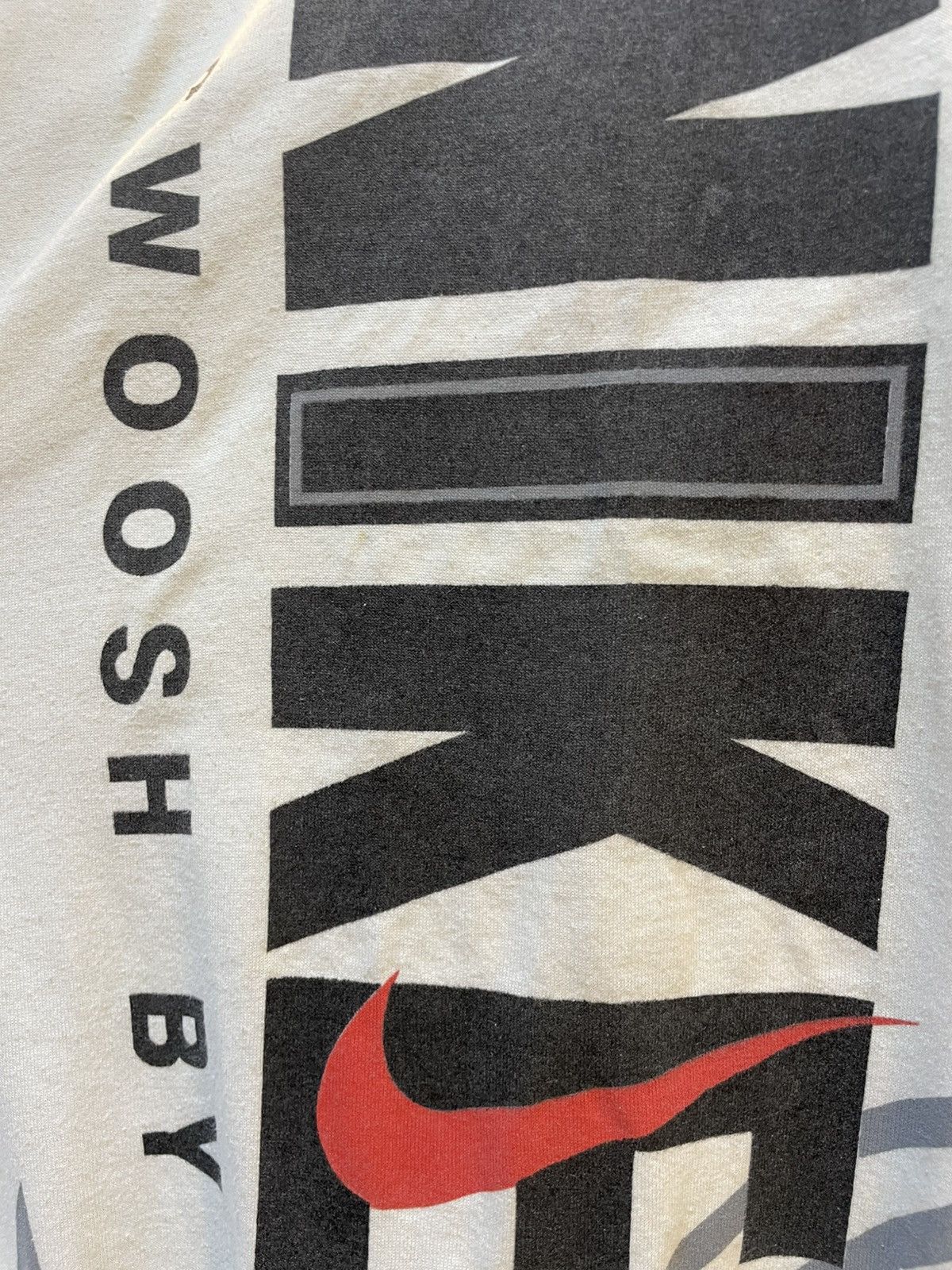 Nike Rare Vintage Nike Spell Out 90s Tee Size US XL / EU 56 / 4 - 9 Thumbnail