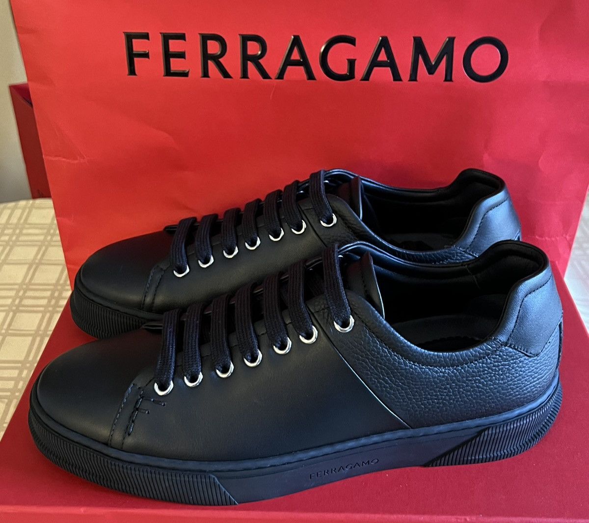 Salvatore Ferragamo Clayton Low cut sneaker Size US 7.5 / EU 40-41 - 6 Thumbnail