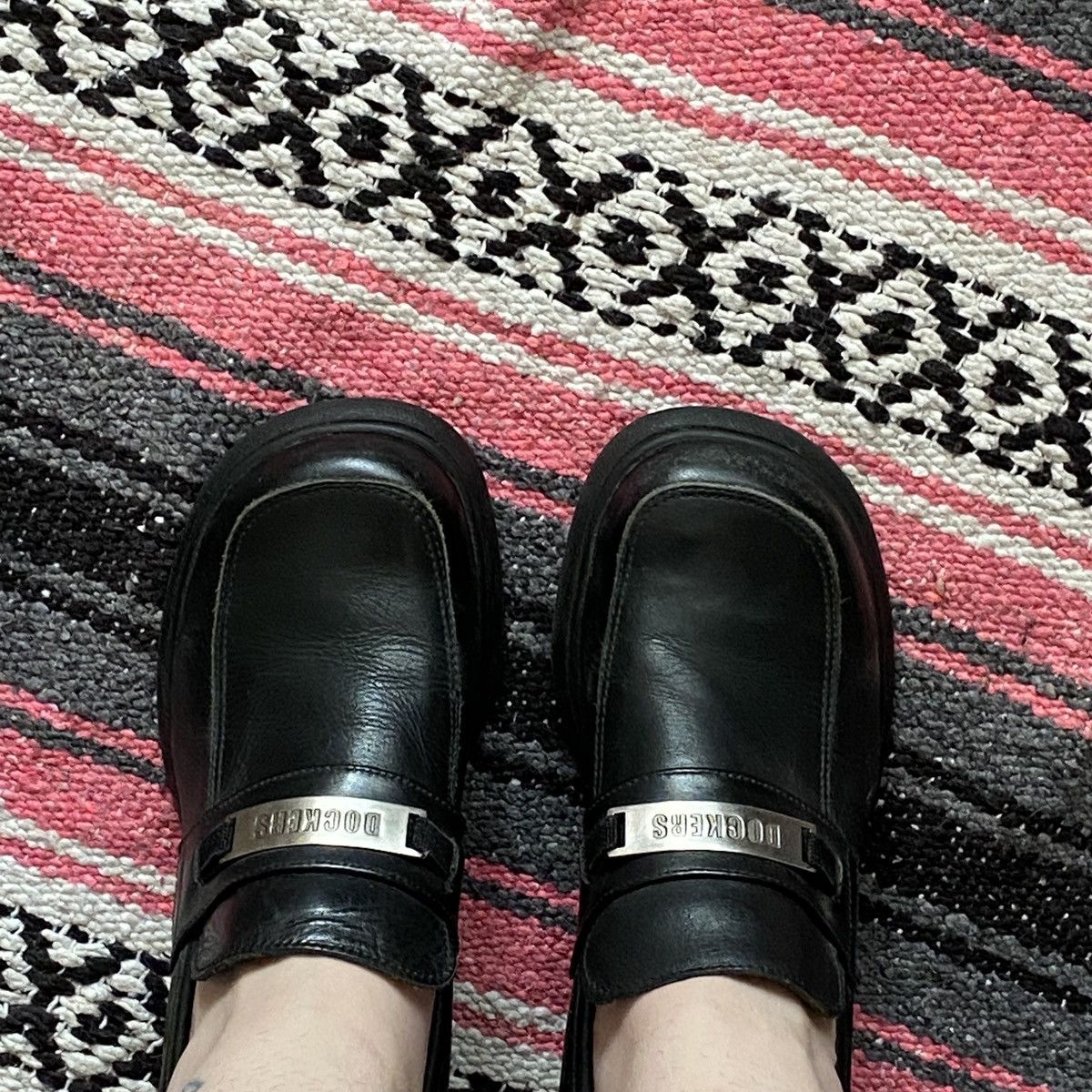 Designer × Dockers × Vintage vintage genuine leather mules dockers Size US 8 / IT 38 - 10 Thumbnail