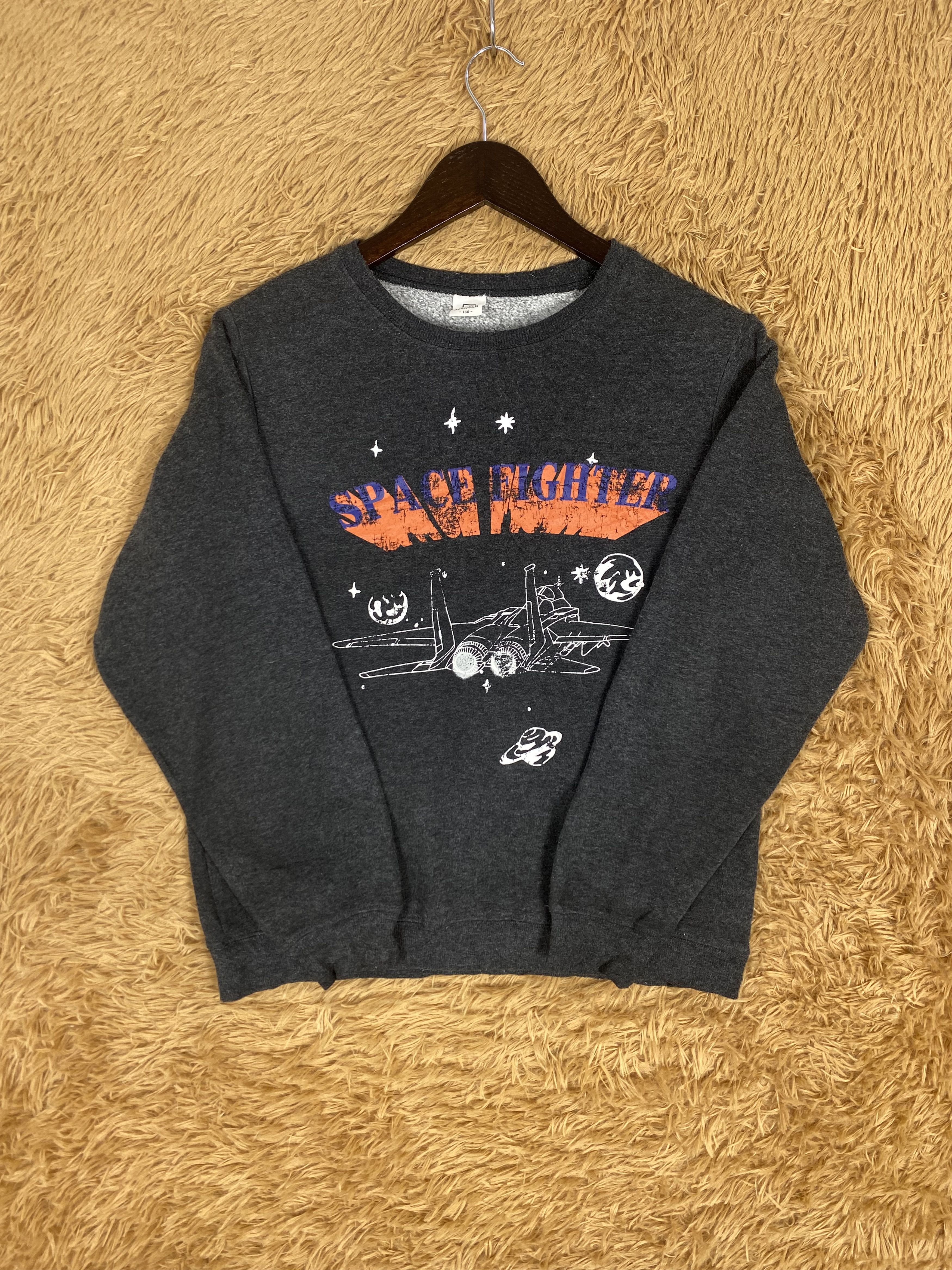 Japanese Brand × Vintage Vintage Devirock Space Fighter Sweatshirts Size US S / EU 44-46 / 1 - 3 Thumbnail
