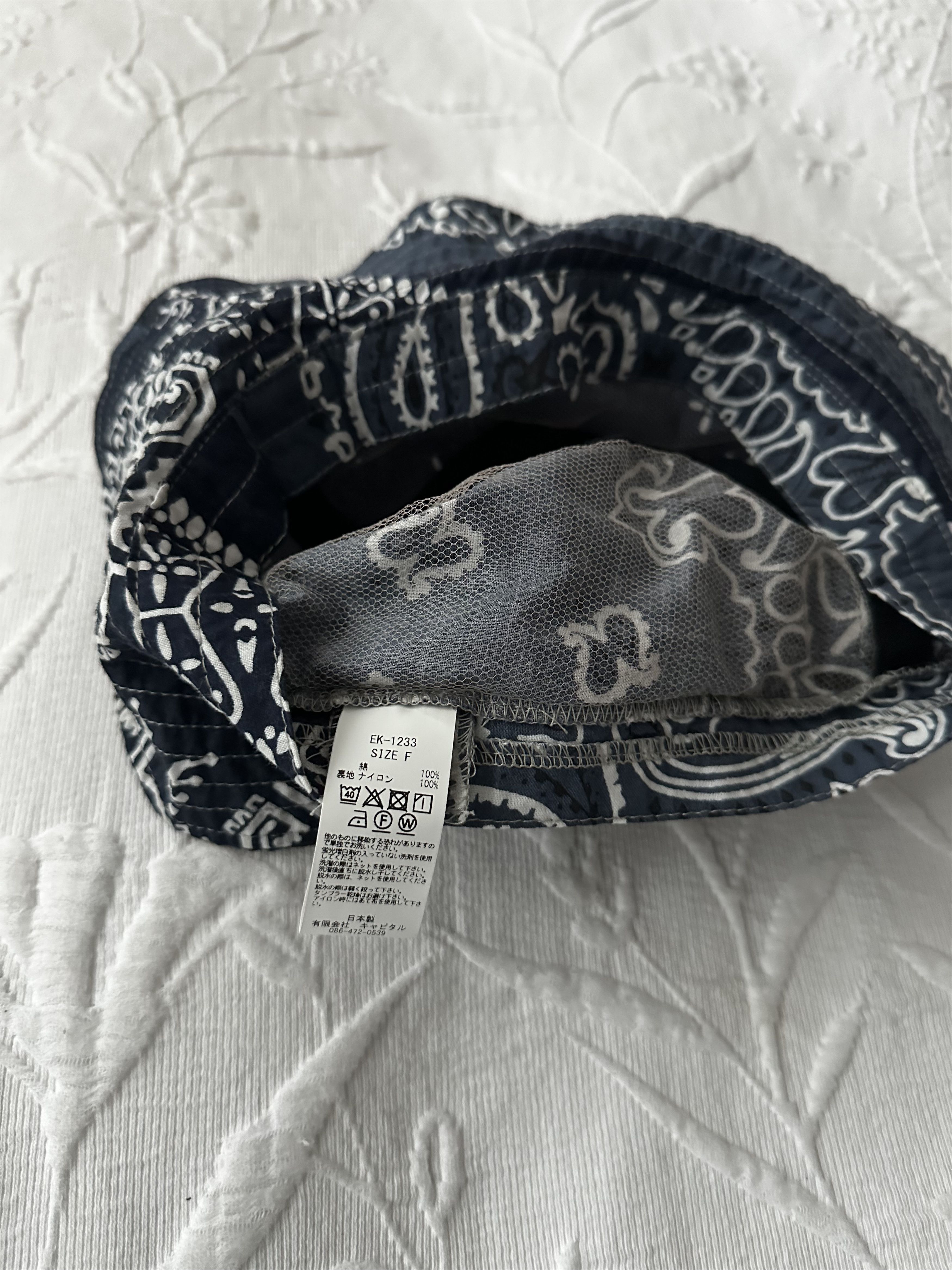 Kapital Bandana Buccet Hat Size ONE SIZE - 6 Thumbnail
