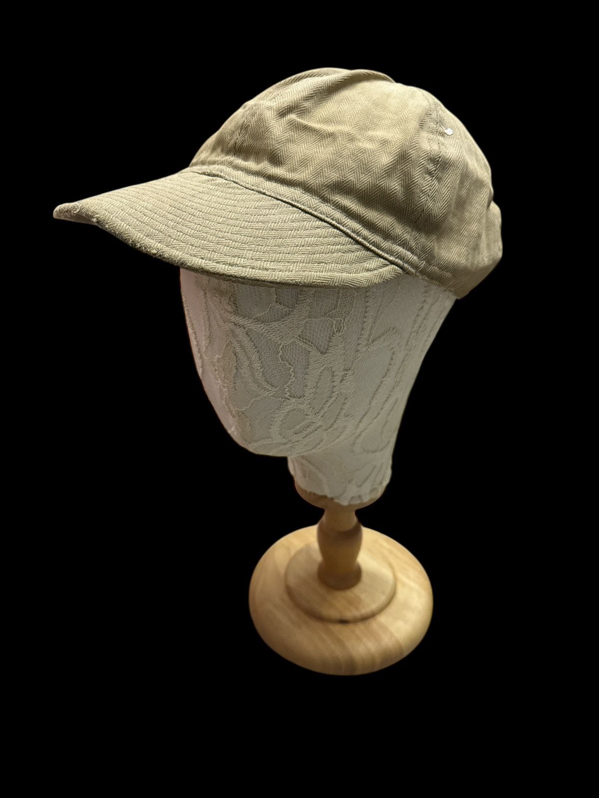 Vintage TRUE VINTAGE US AIR FORCE CUSHMAN DENIM HERRINGBONE WORK CAP Size ONE SIZE - 3 Thumbnail