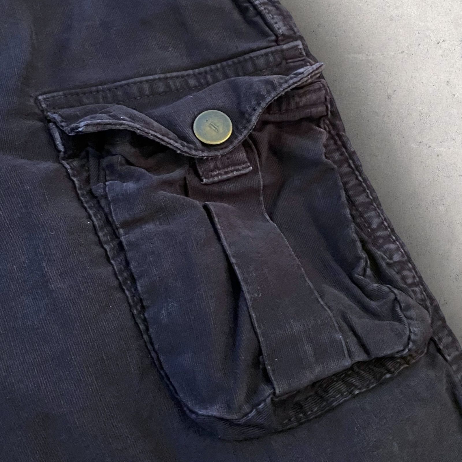 John Varvatos John Varvatos Flight Cargo Canvas Pants Army Grunge Punk Size US 31 - 7 Thumbnail