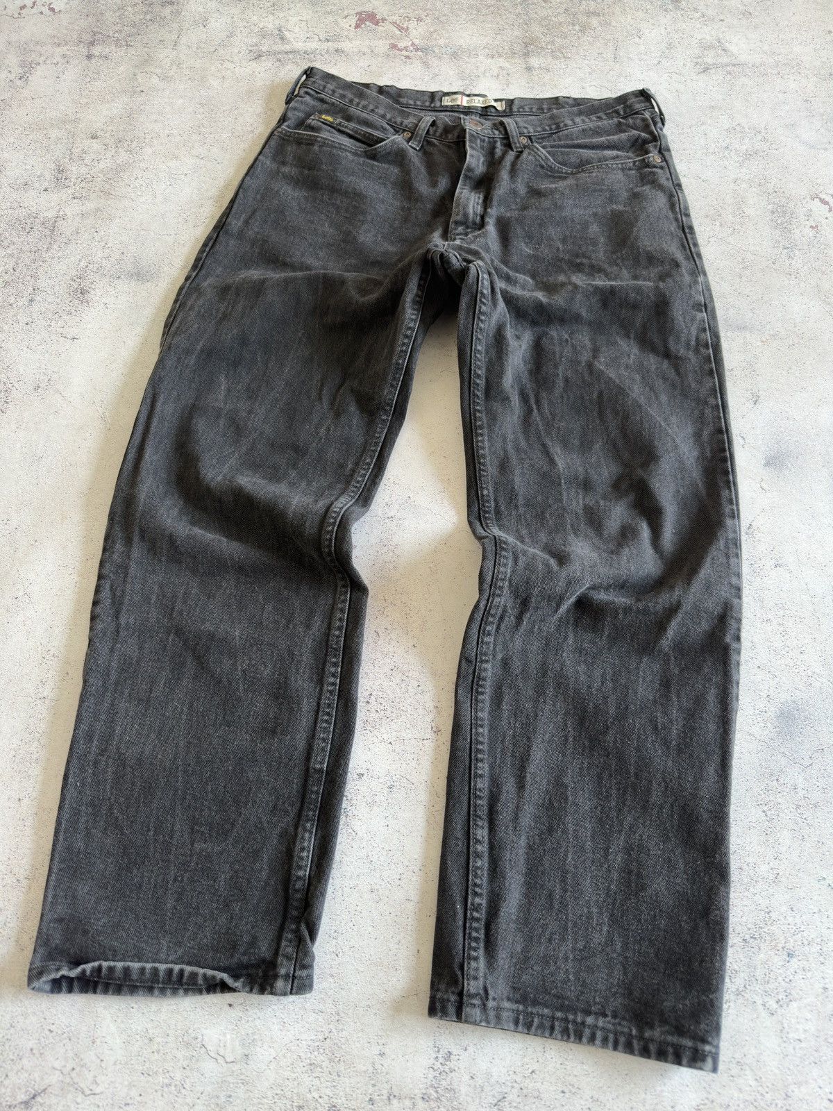 Lee Vintage Lee Relaxed fit Gray Denim Jeans Size 36/32 Size US 36 / EU 52 - 2 Thumbnail