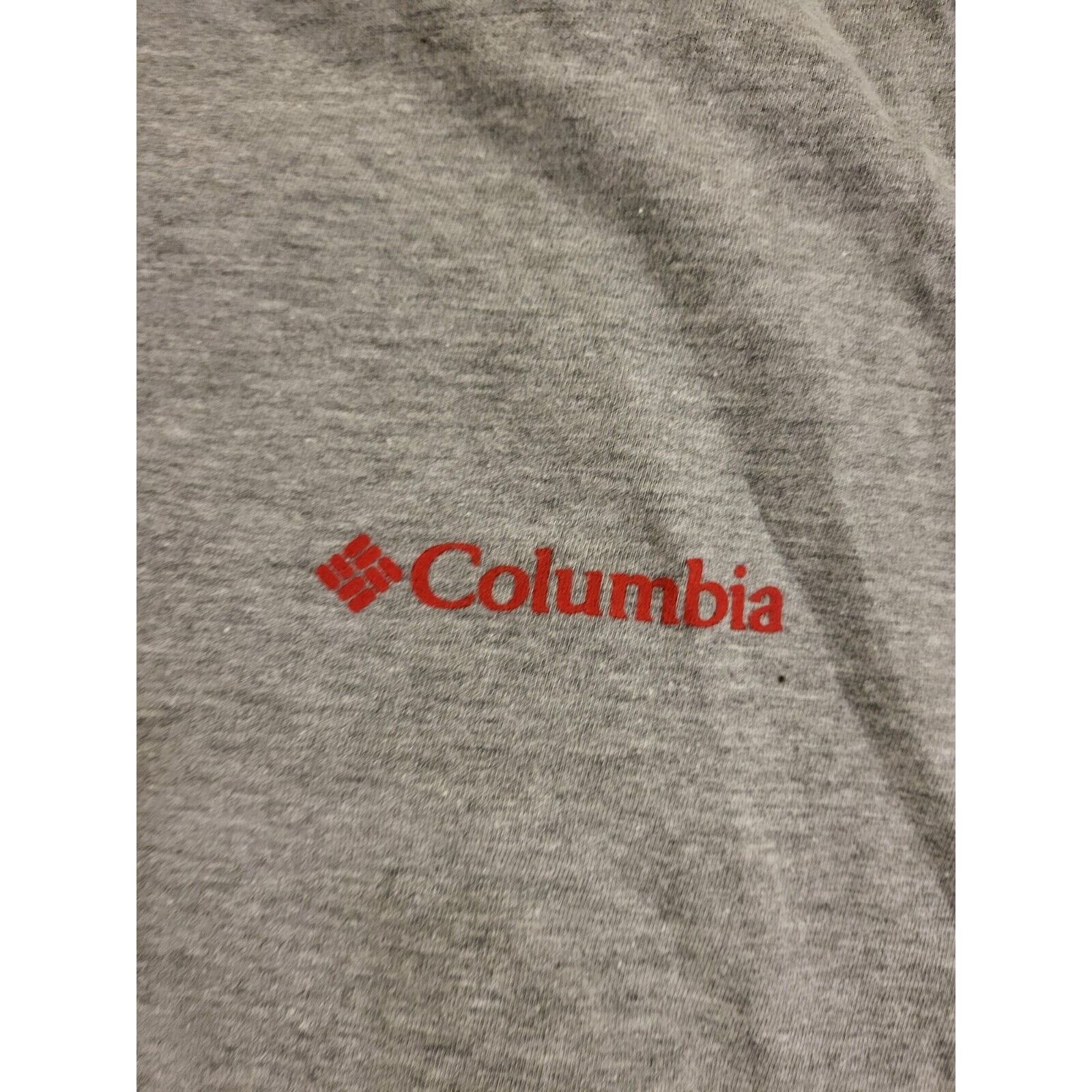 Columbia Columbia Mens Size Xl Gray Graphic T-Shirt Size US XL / EU 56 / 4 - 2 Thumbnail
