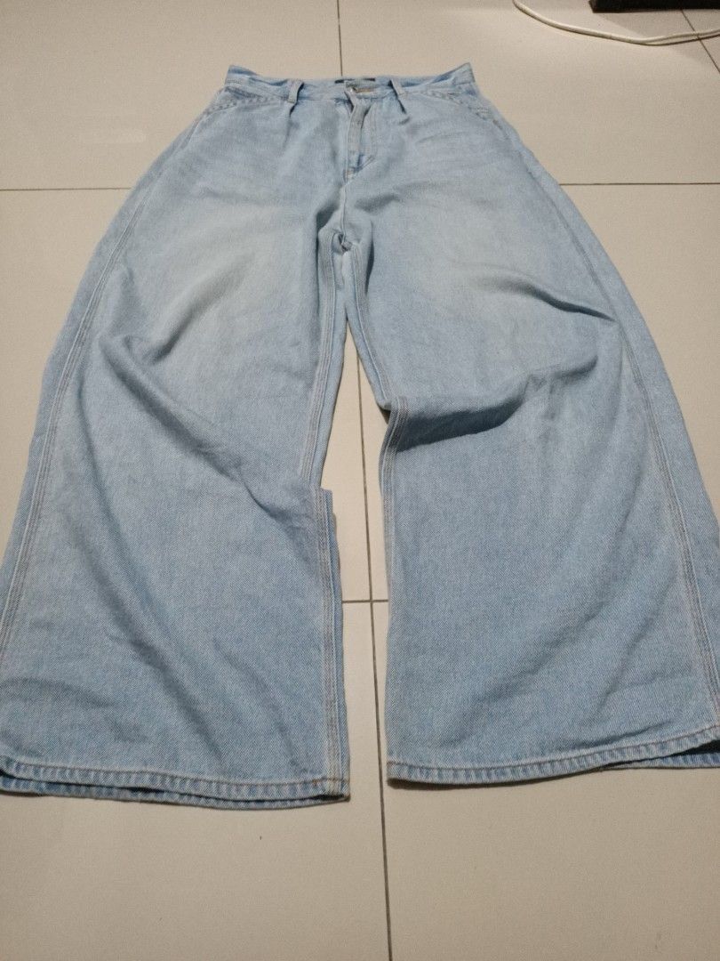 Designer × Japanese Brand Alicia pageboy baggy jeans wide leg Size US 30 / EU 46 - 3 Thumbnail