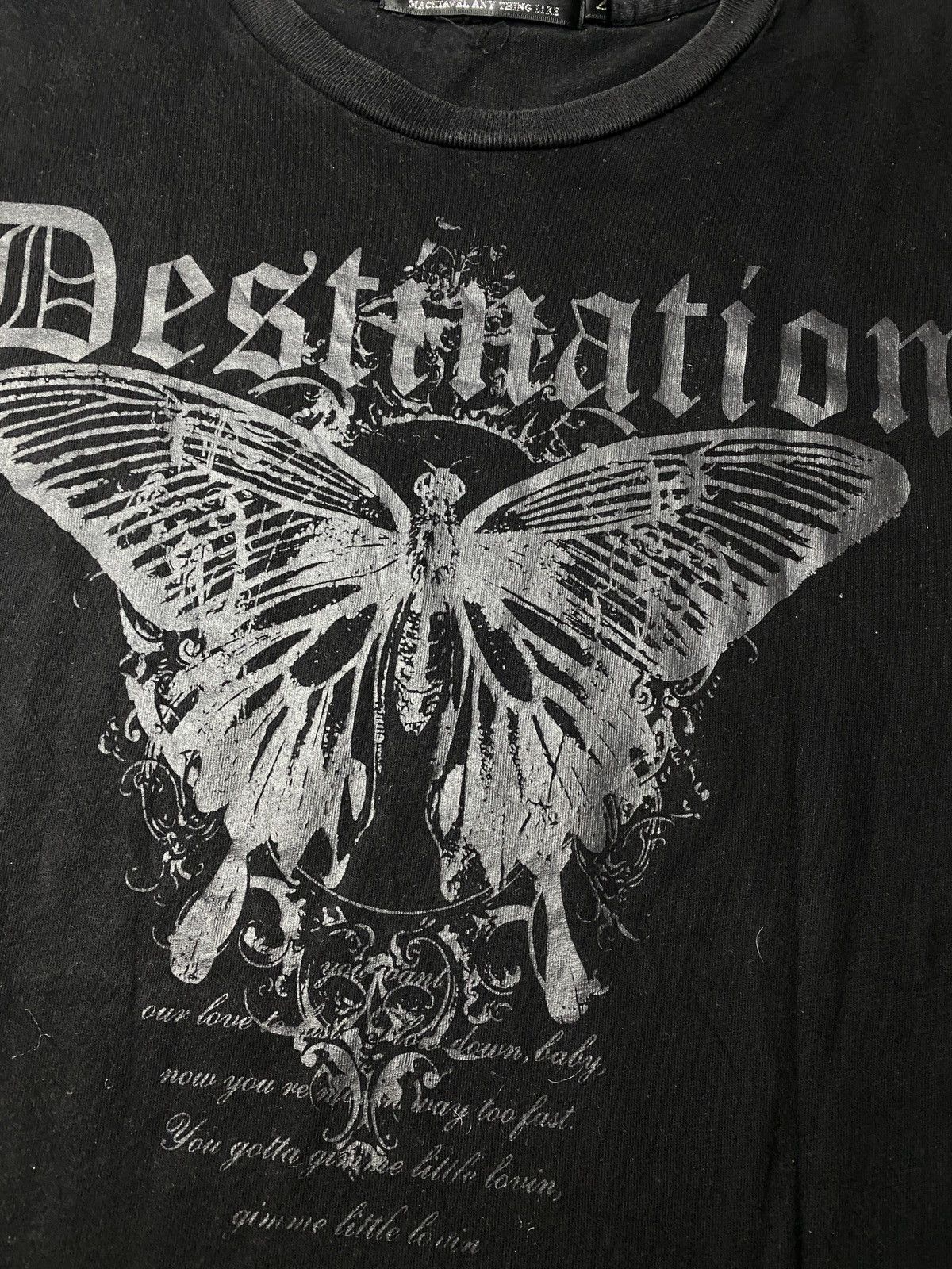 14th Addiction 2000's Midas Poem Destination Vkei Shirt Size US S / EU 44-46 / 1 - 3 Thumbnail