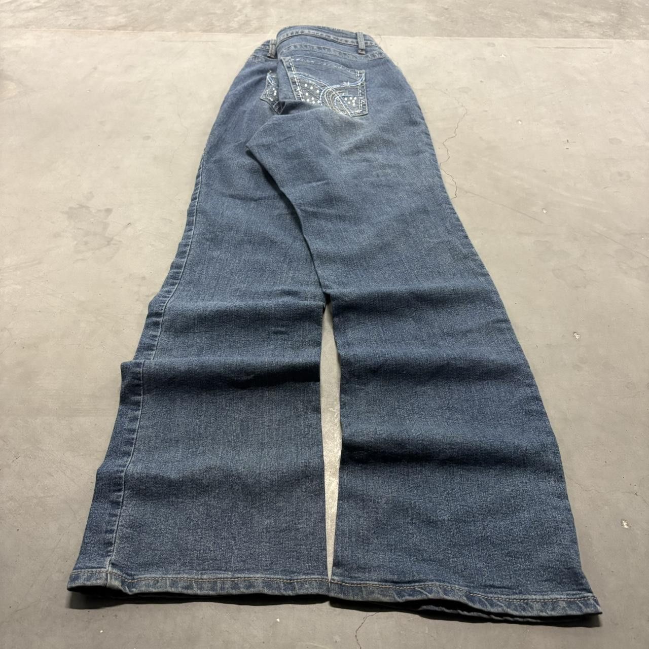 Vintage Crazy Vintage Y2K/2000s Bootcut Medium Wash Denim Jeans! Size US 36 / EU 52 - 4 Thumbnail