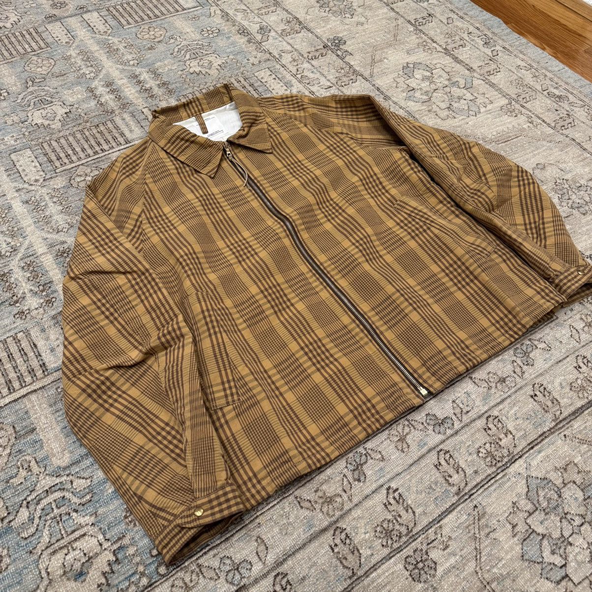 Visvim Peyton Swing Top Brown Check | Grailed