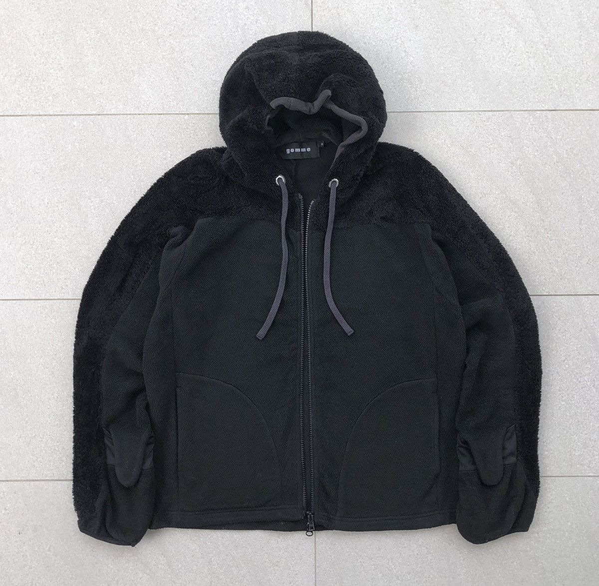 Yohji Yamamoto Gomme by Yohji Yamamoto Ninja Glove Fleece Zip Hoodie Jacket Size US M / EU 48-50 / 2 - 4 Thumbnail
