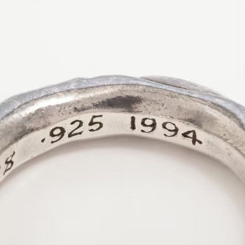 Chrome Hearts US 8 chrome hearts Scroll Band Ring 16 Size ONE SIZE - 5 Thumbnail