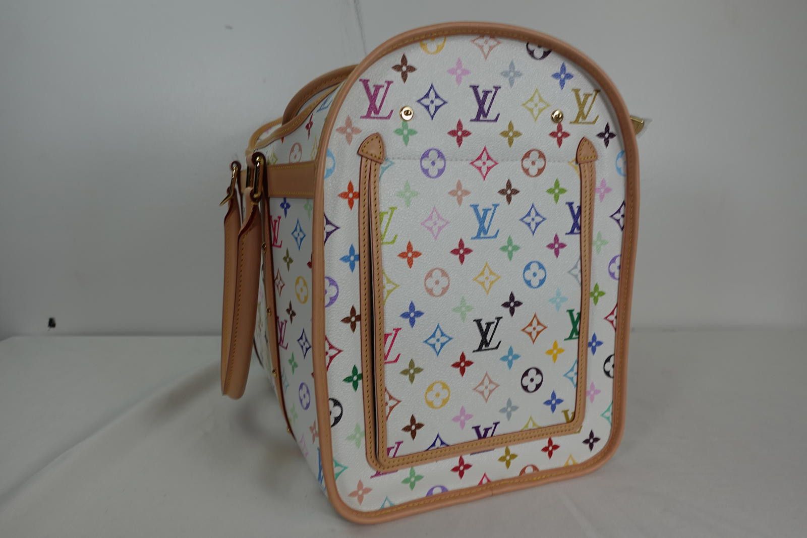 Louis Vuitton Louis Vuitton x Takashi Murakami Dog Bag in White Size ONE SIZE - 6 Thumbnail