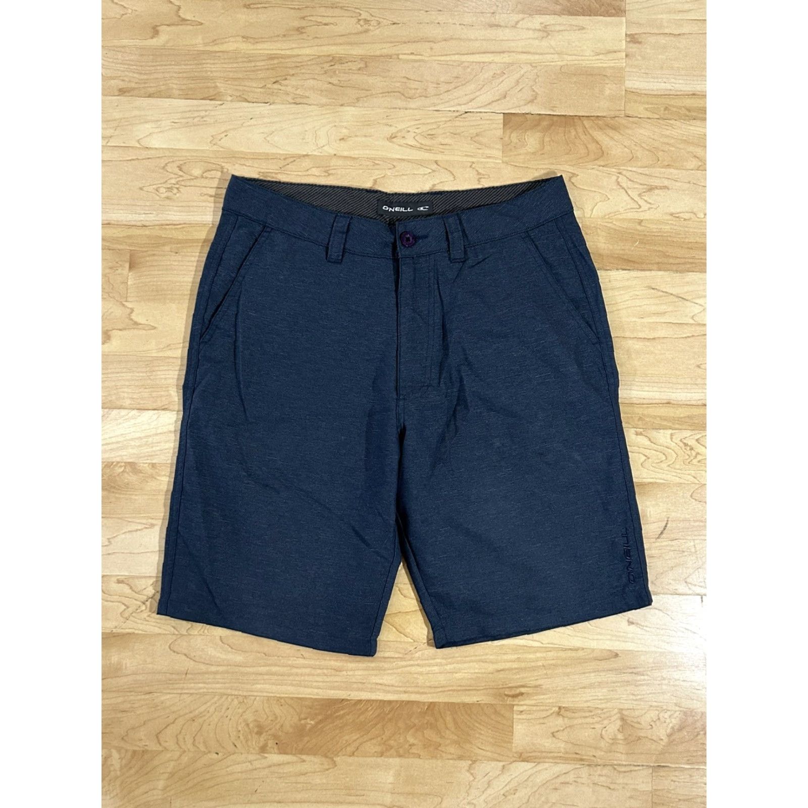 O'Neill O'Neill Men Navy Blue Chino Shorts 32 Size Regular Mens Blue Chino 32 Size US 32 / EU 48 - 2 Thumbnail