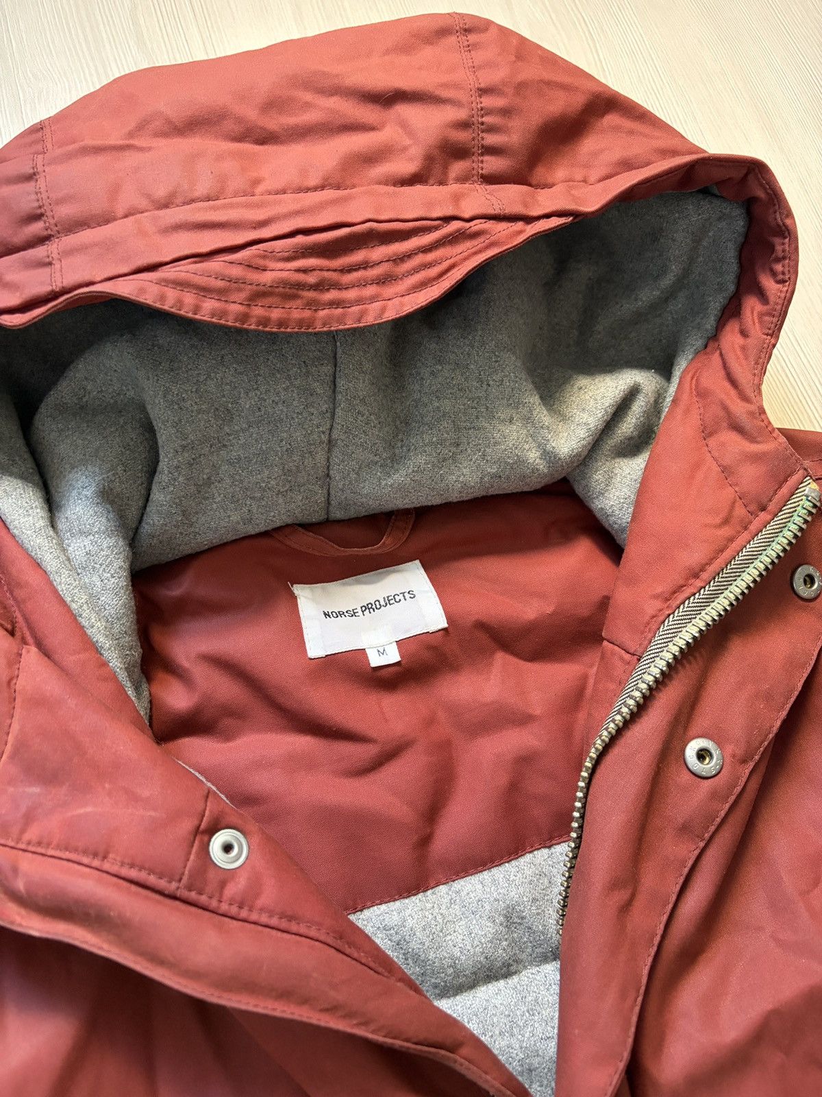 Norse Projects Norse Projects Nunk Waxed Cotton Parka Size US M / EU 48-50 / 2 - 5 Thumbnail